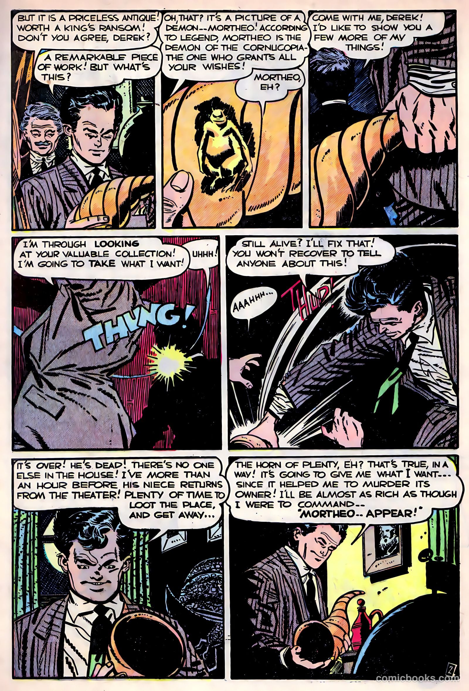 Adventures into Darkness #10 (1953) — page 28 of 36