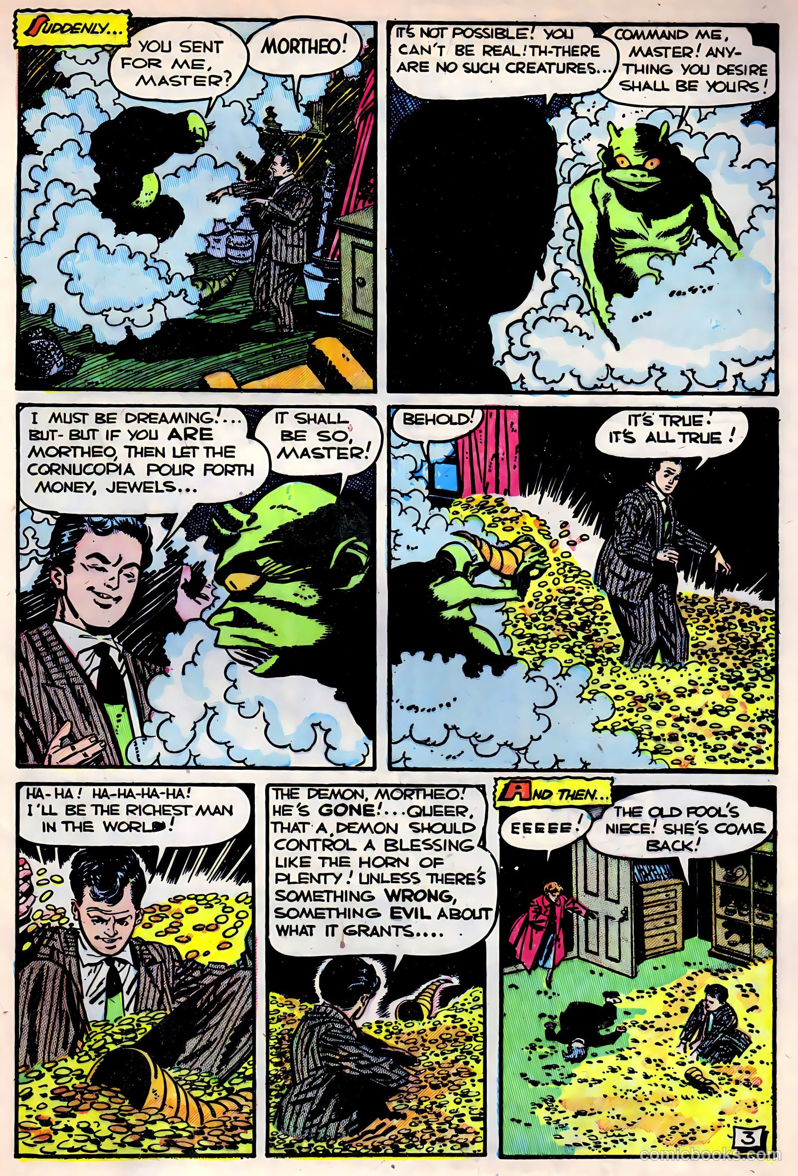 Adventures into Darkness #10 (1953) — page 29 of 36