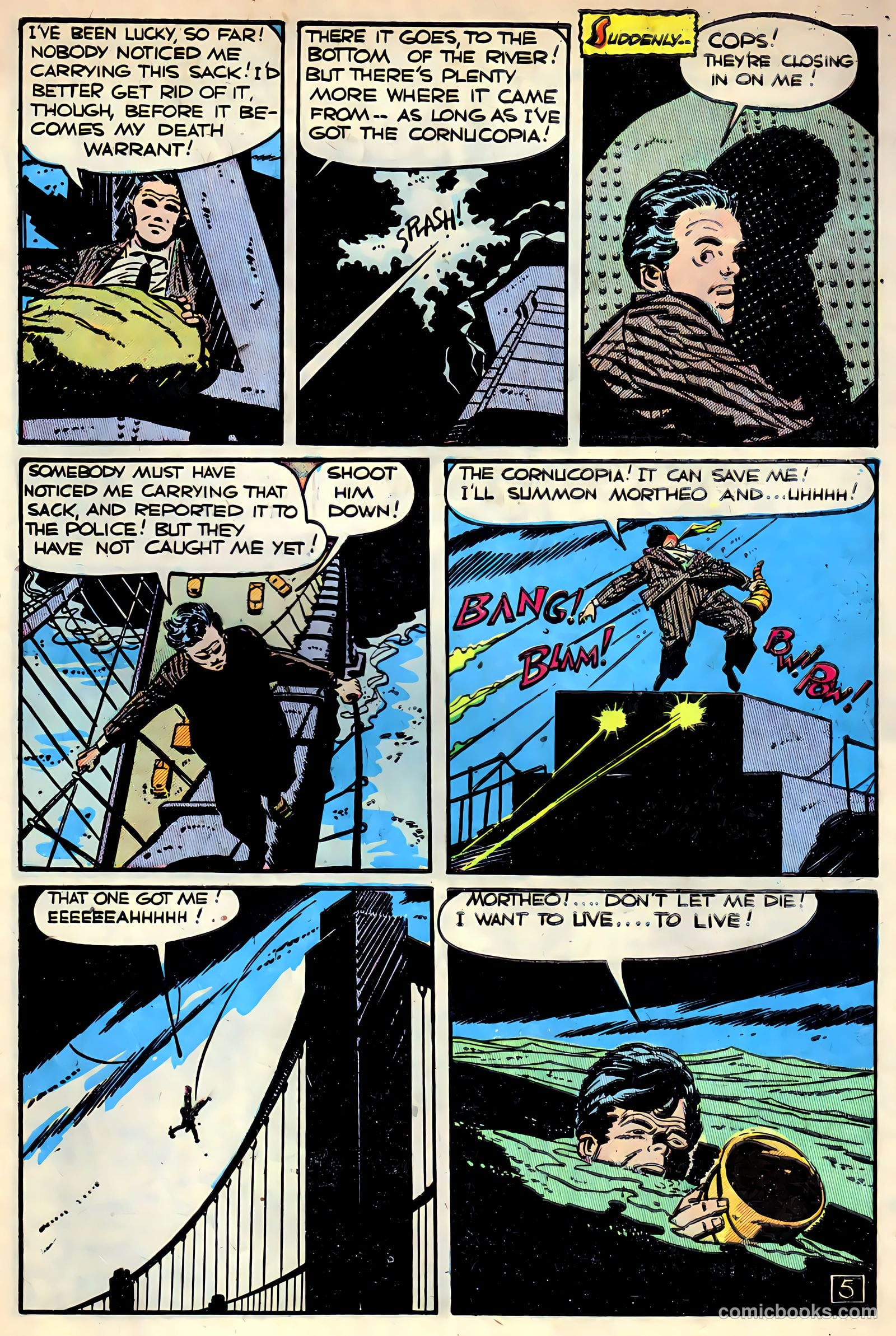 Adventures into Darkness #10 (1953) — page 31 of 36
