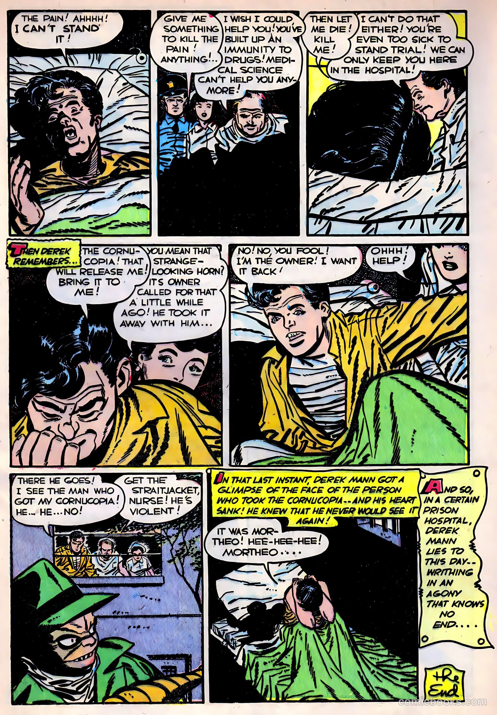 Adventures into Darkness #10 (1953) — page 33 of 36