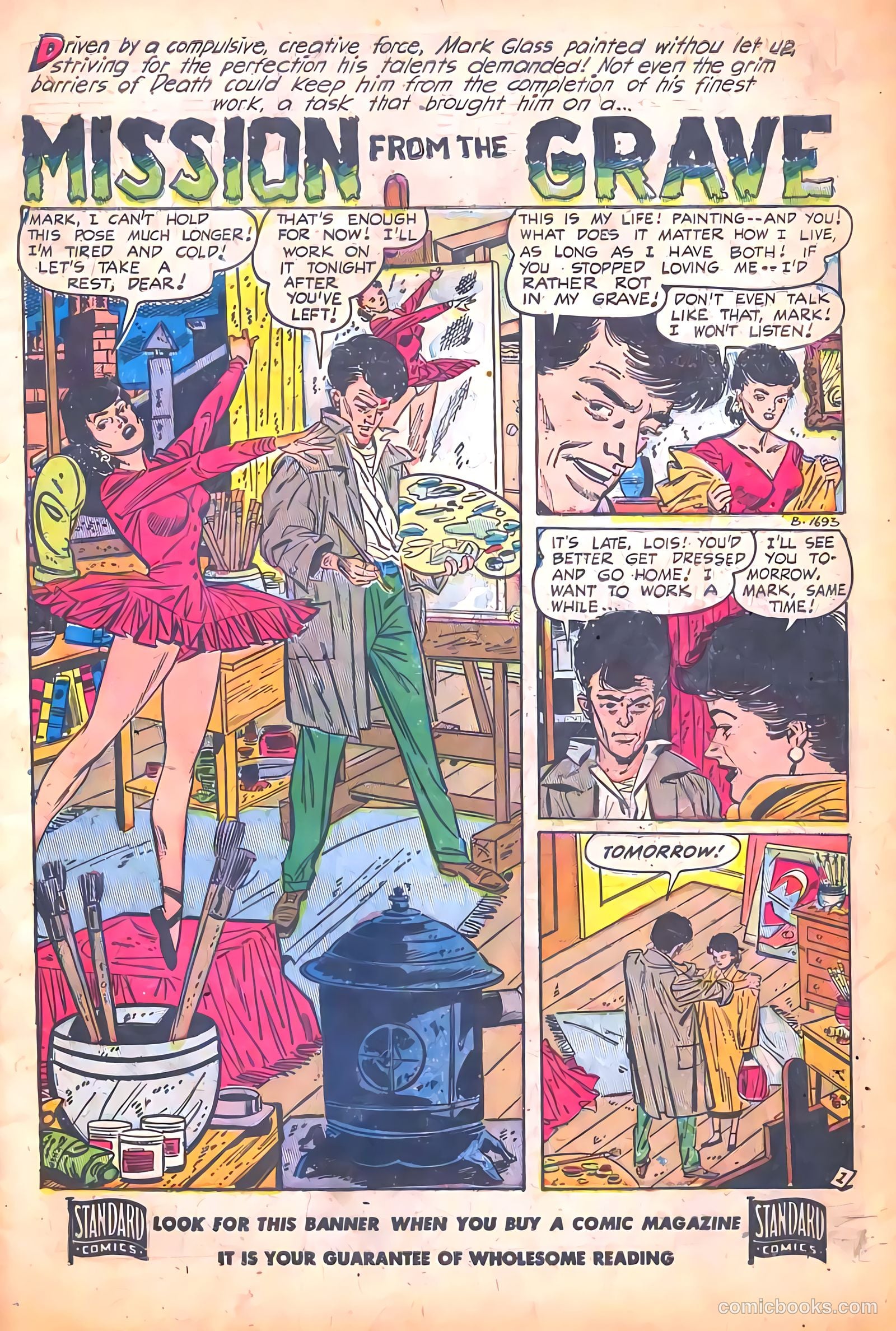 Adventures into Darkness #11 (1953) — page 3 of 36