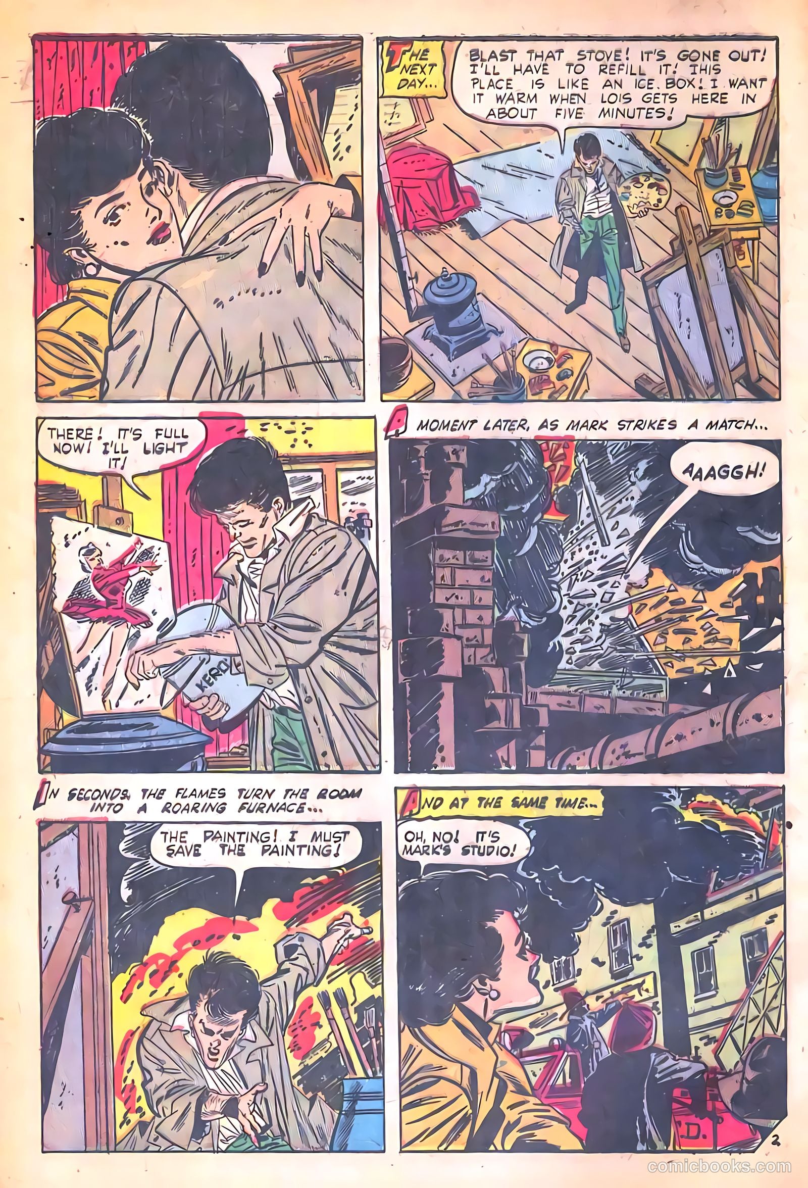 Adventures into Darkness #11 (1953) — page 4 of 36
