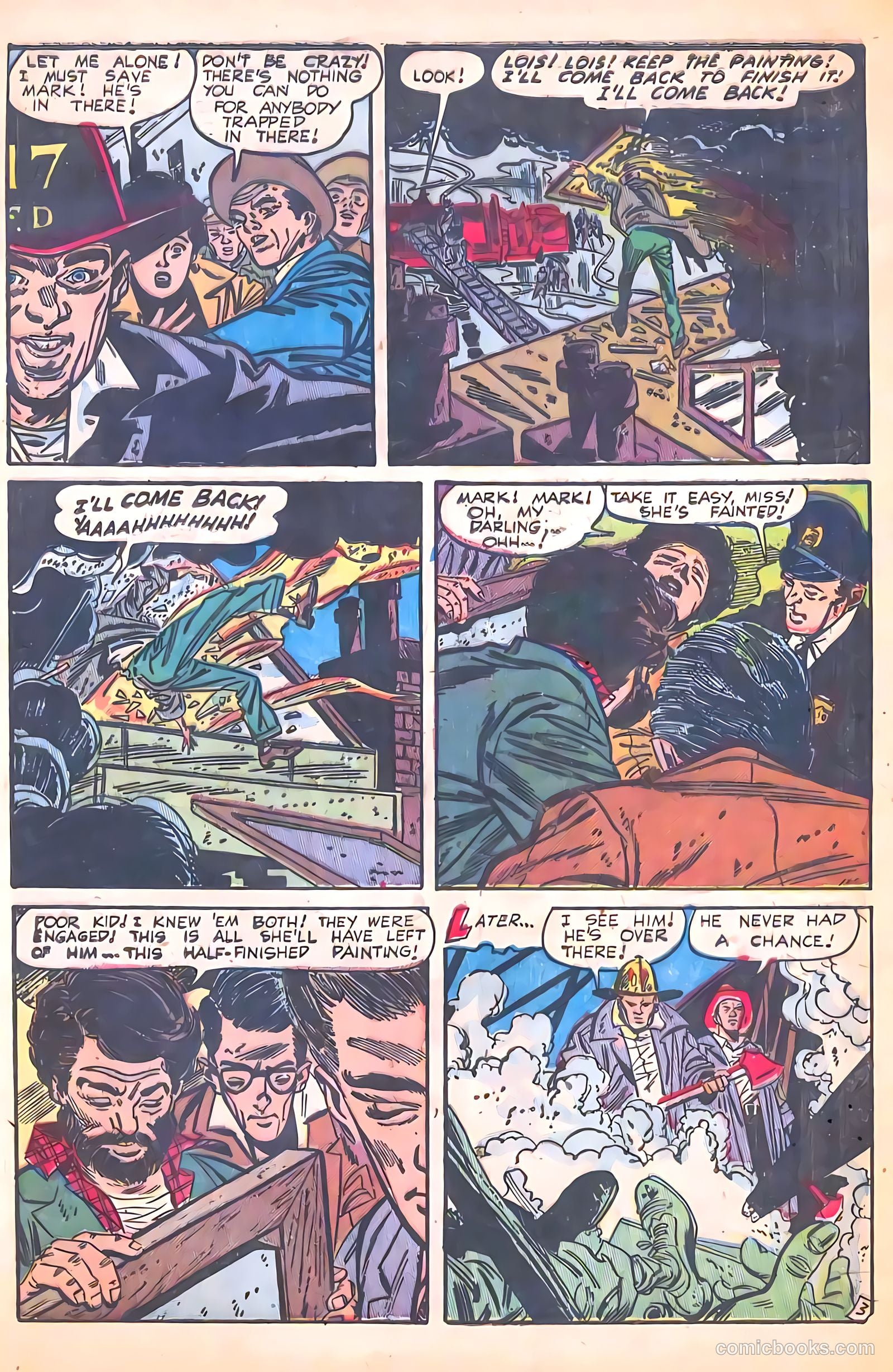 Adventures into Darkness #11 (1953) — page 5 of 36