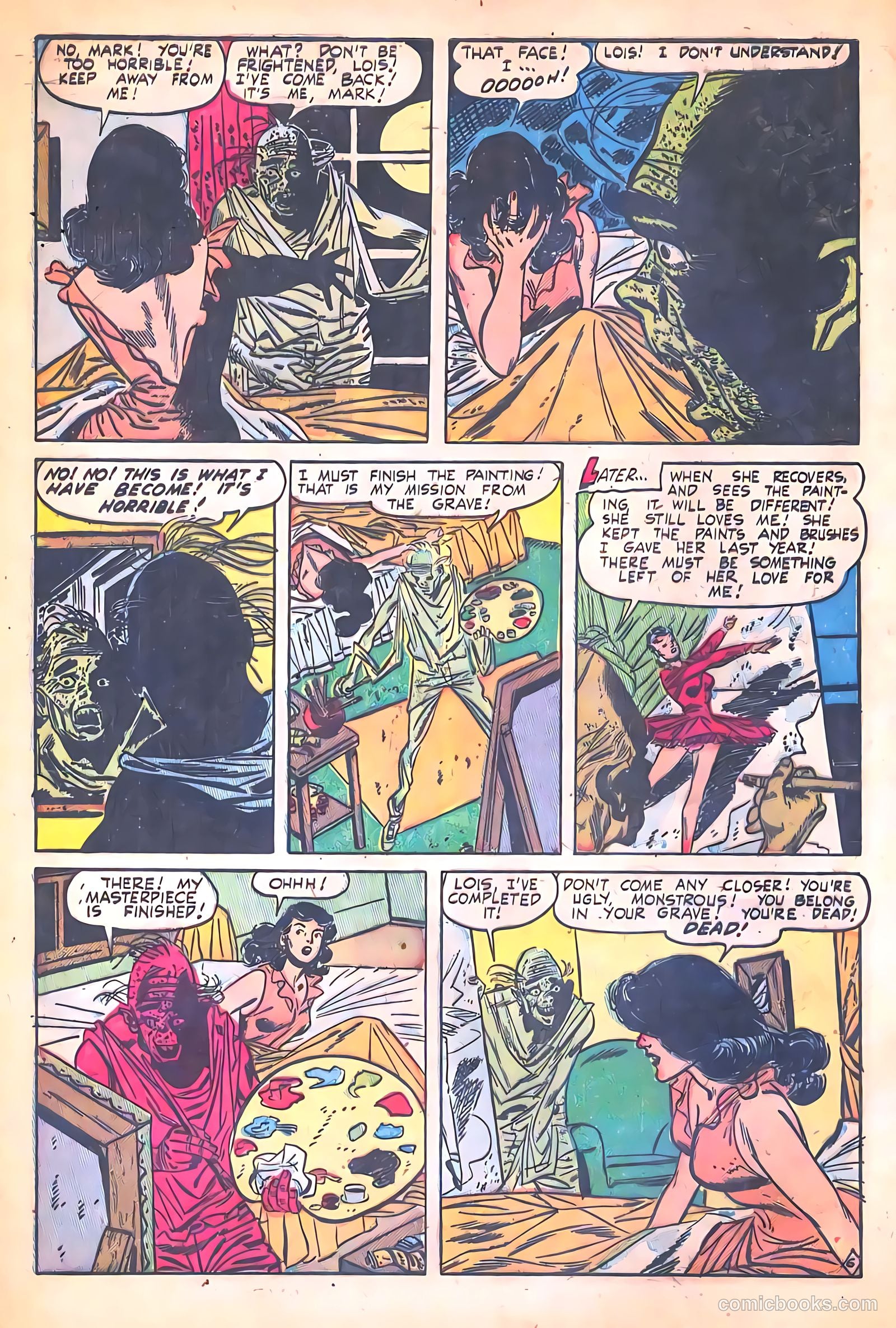 Adventures into Darkness #11 (1953) — page 8 of 36