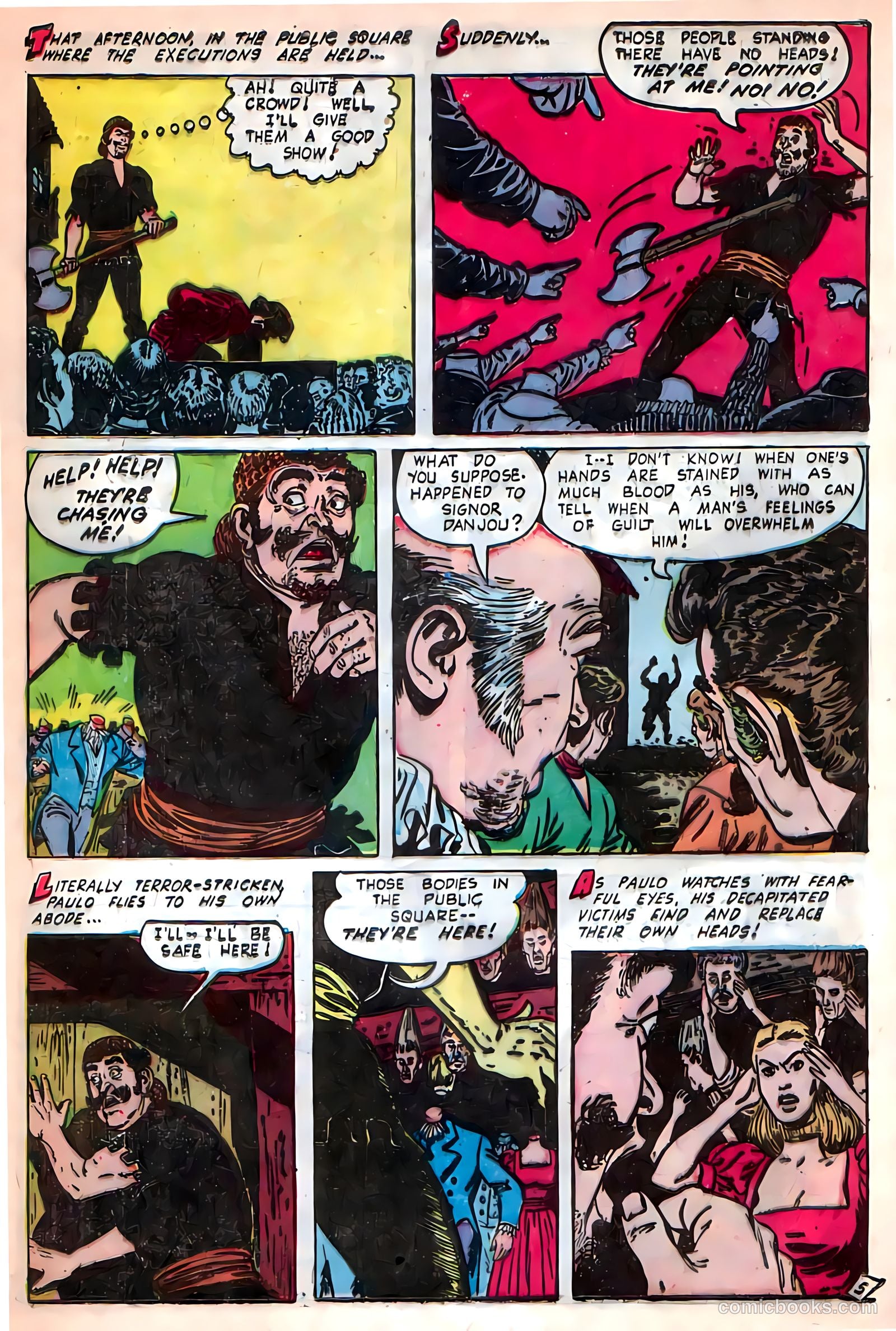 Adventures into Darkness #11 (1953) — page 18 of 36