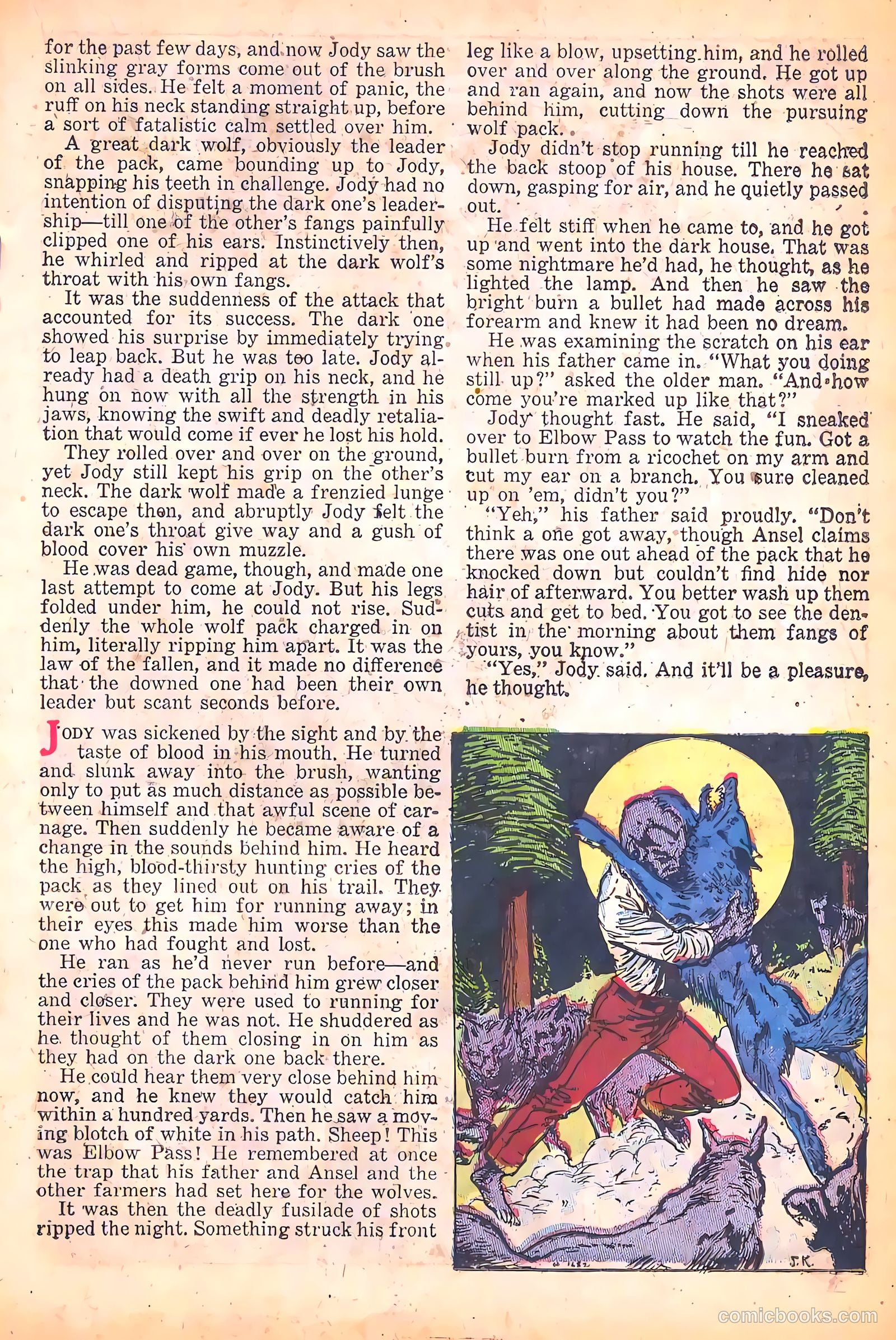 Adventures into Darkness #11 (1953) — page 21 of 36
