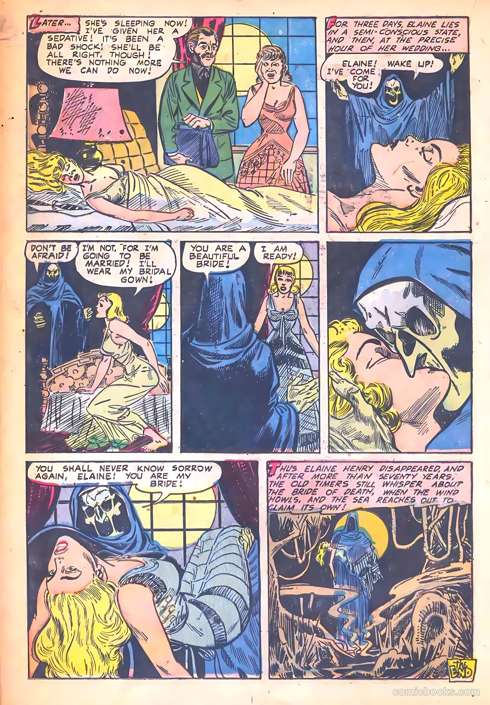 Adventures into Darkness #11 (1953) — page 24 of 36