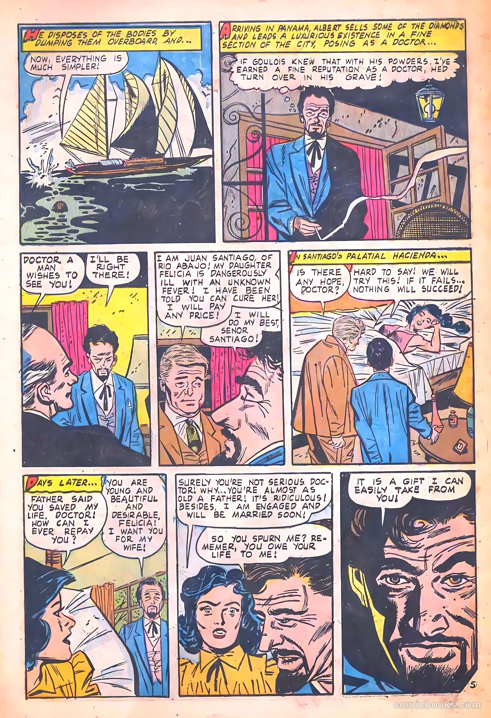 Adventures into Darkness #11 (1953) — page 29 of 36