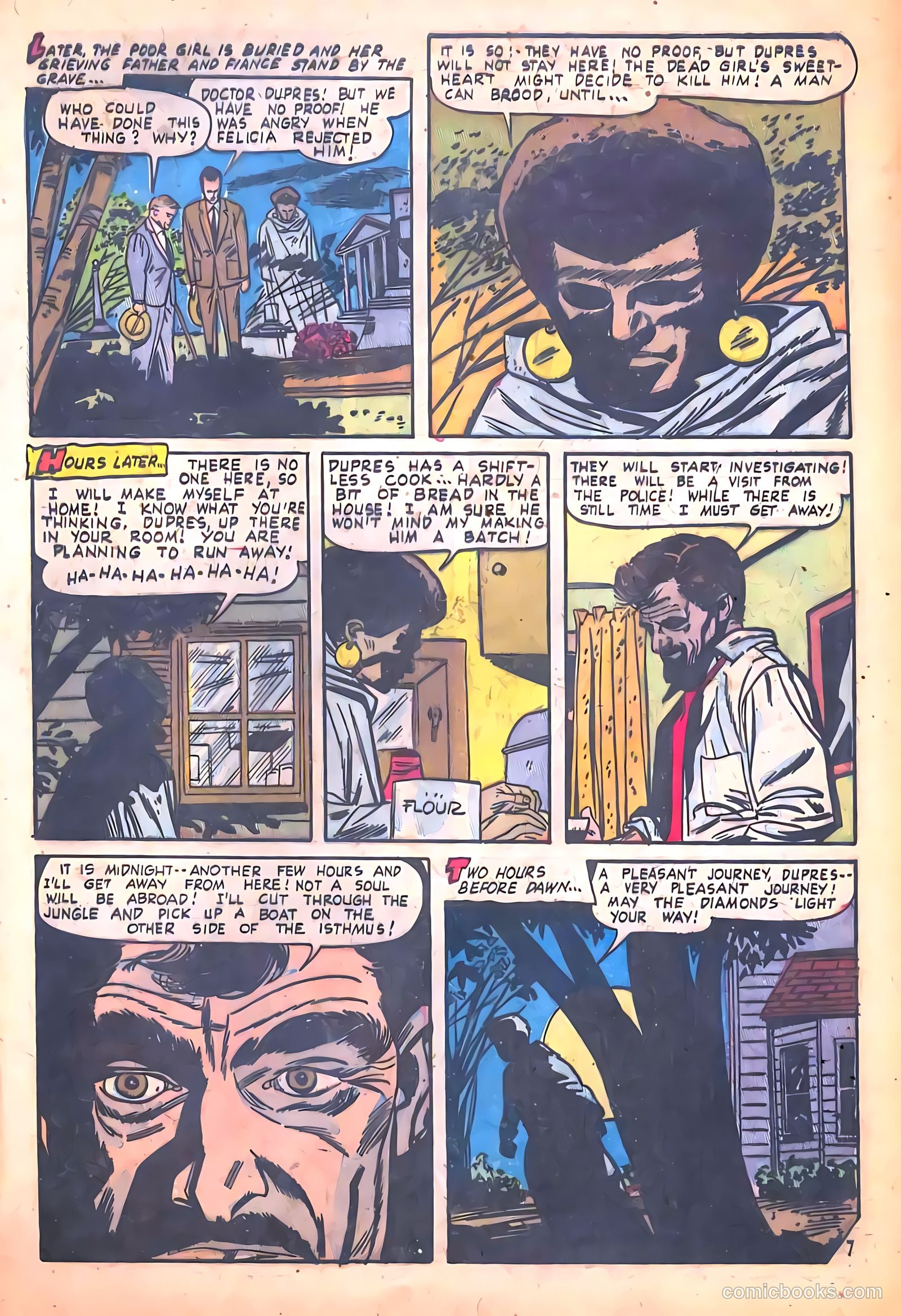 Adventures into Darkness #11 (1953) — page 31 of 36