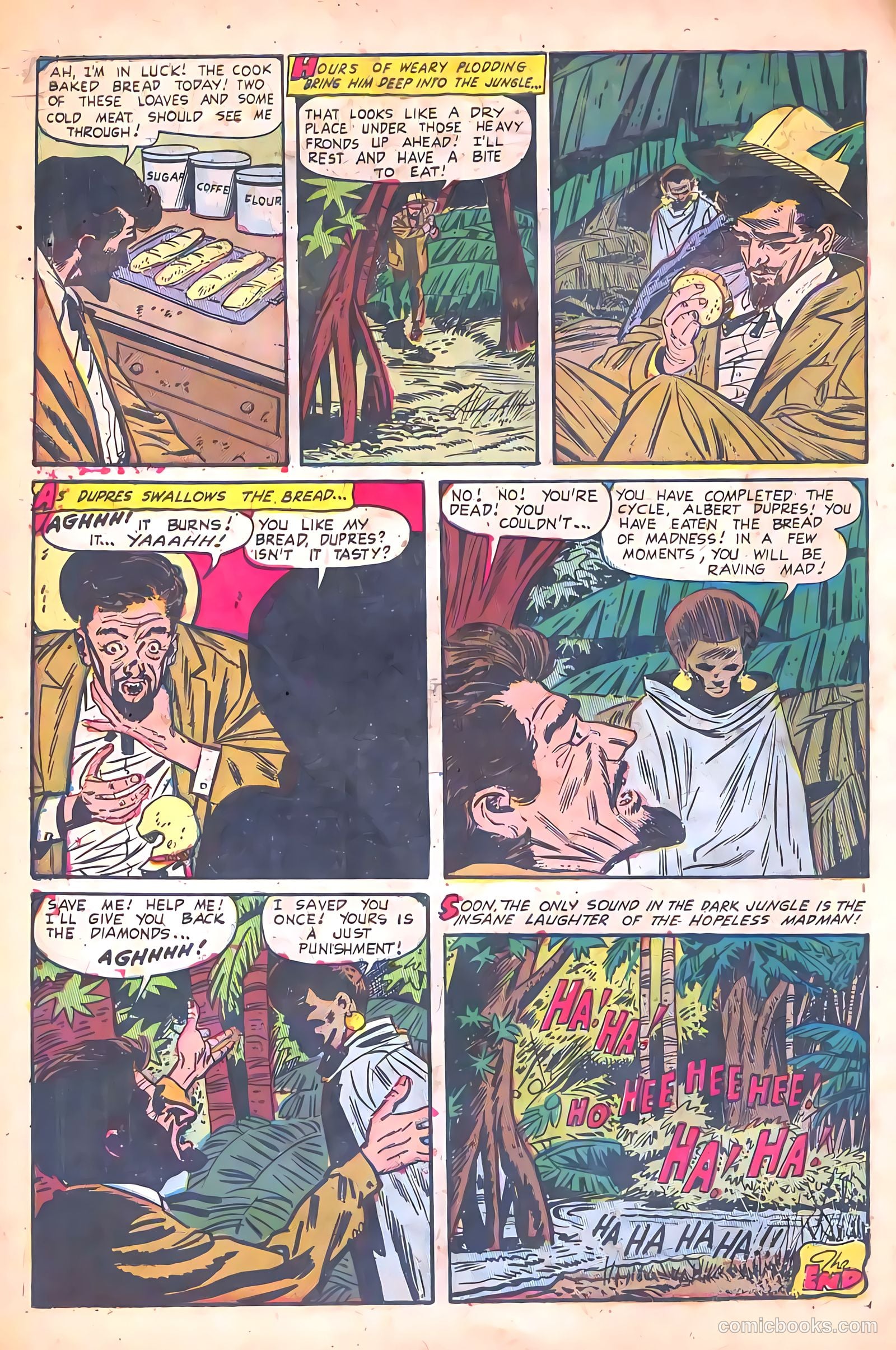 Adventures into Darkness #11 (1953) — page 32 of 36