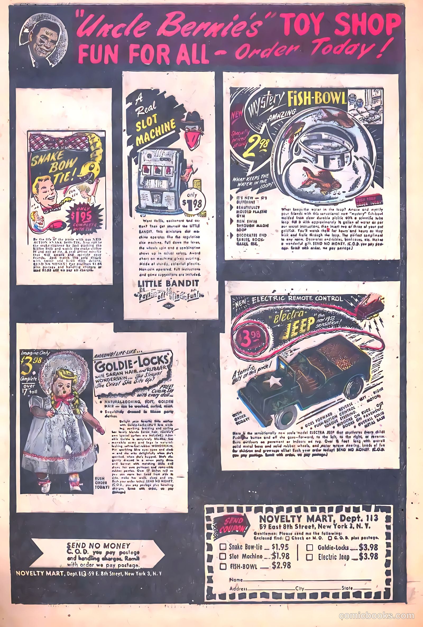 Adventures into Darkness #11 (1953) — page 33 of 36