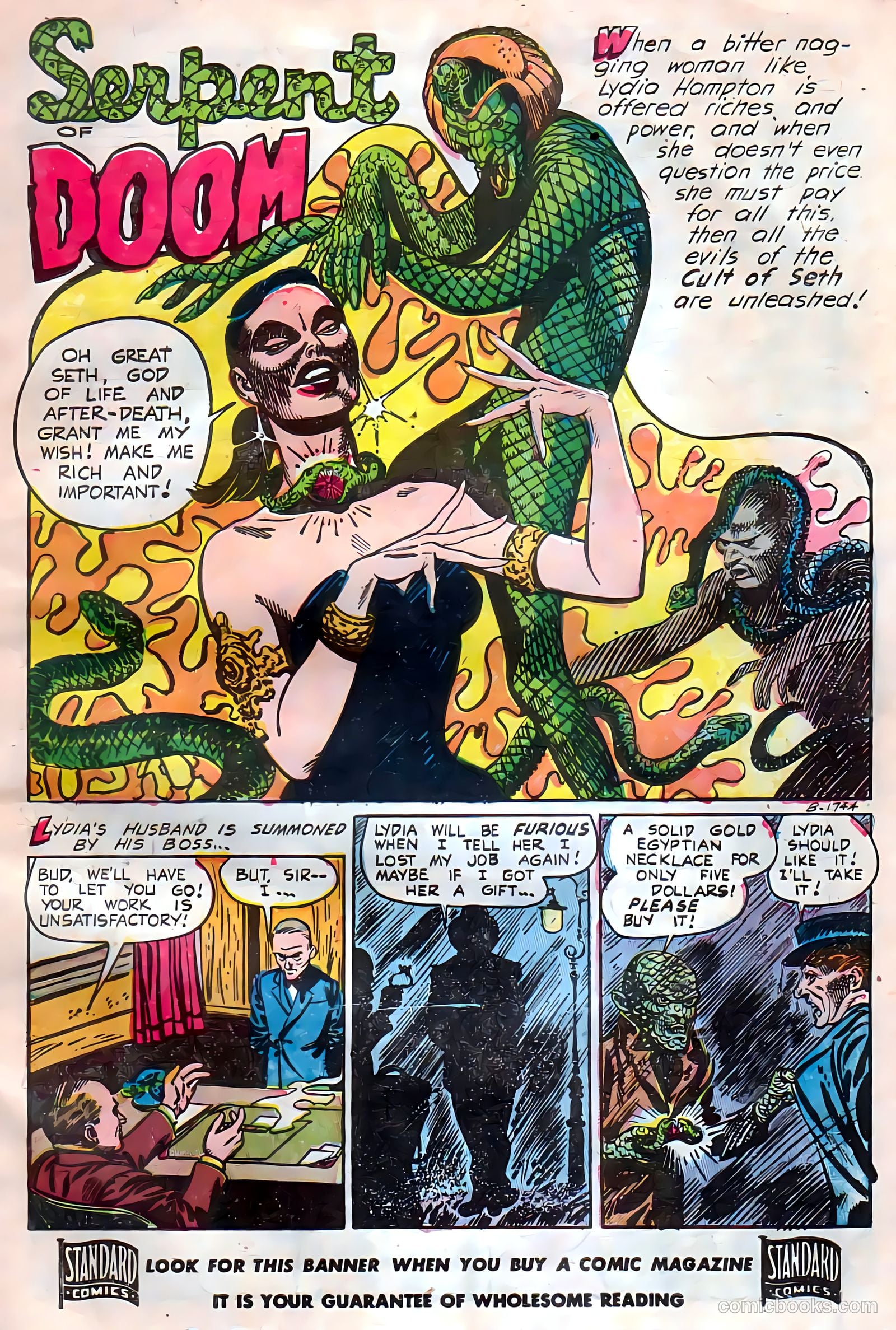 Adventures into Darkness #12 (1953) — page 3 of 36