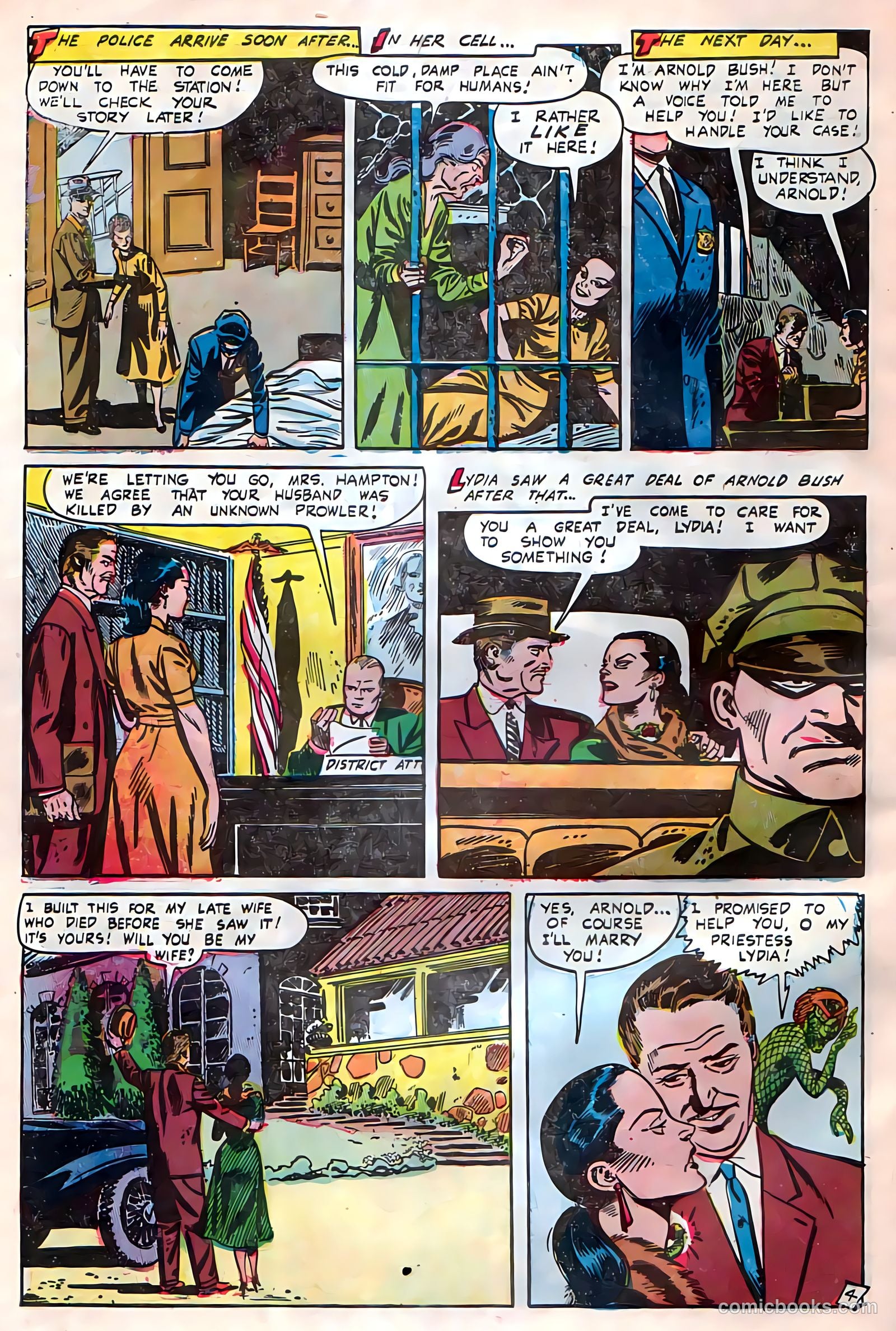 Adventures into Darkness #12 (1953) — page 6 of 36