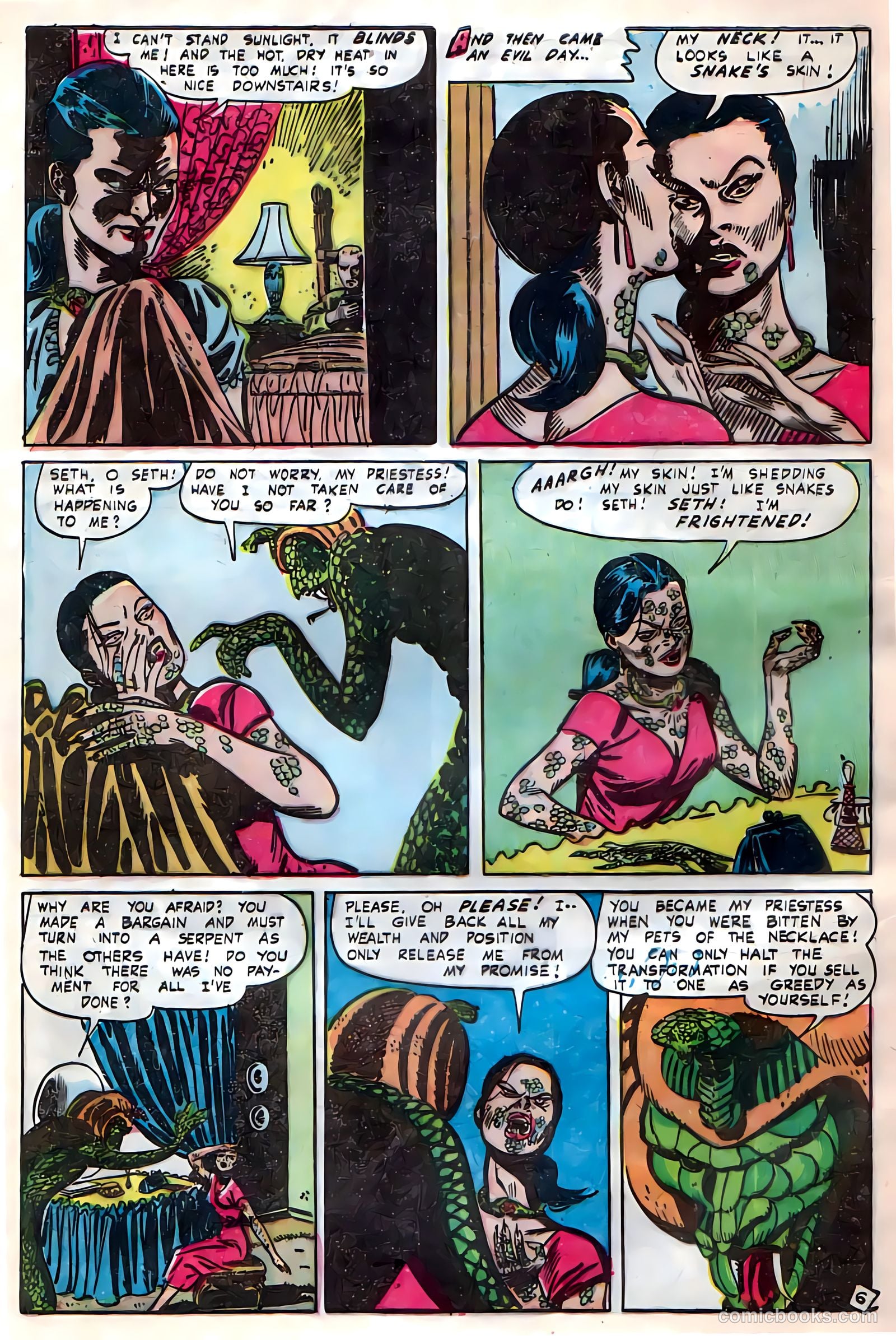 Adventures into Darkness #12 (1953) — page 8 of 36