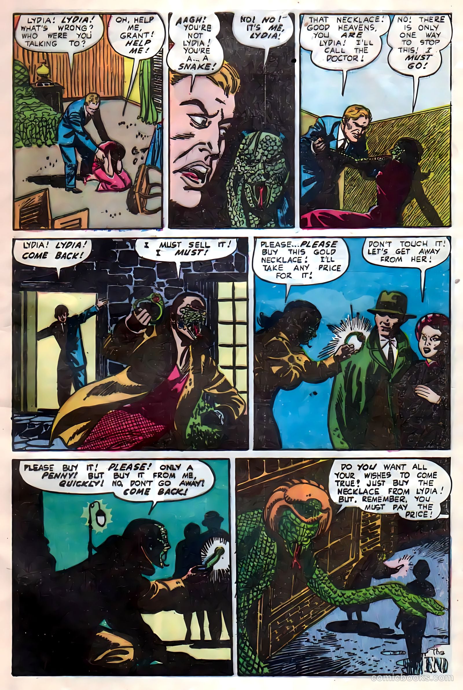 Adventures into Darkness #12 (1953) — page 9 of 36