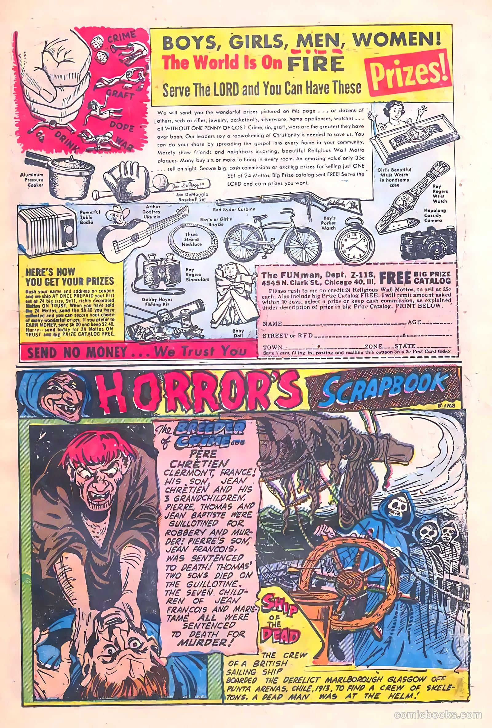 Adventures into Darkness #12 (1953) — page 11 of 36