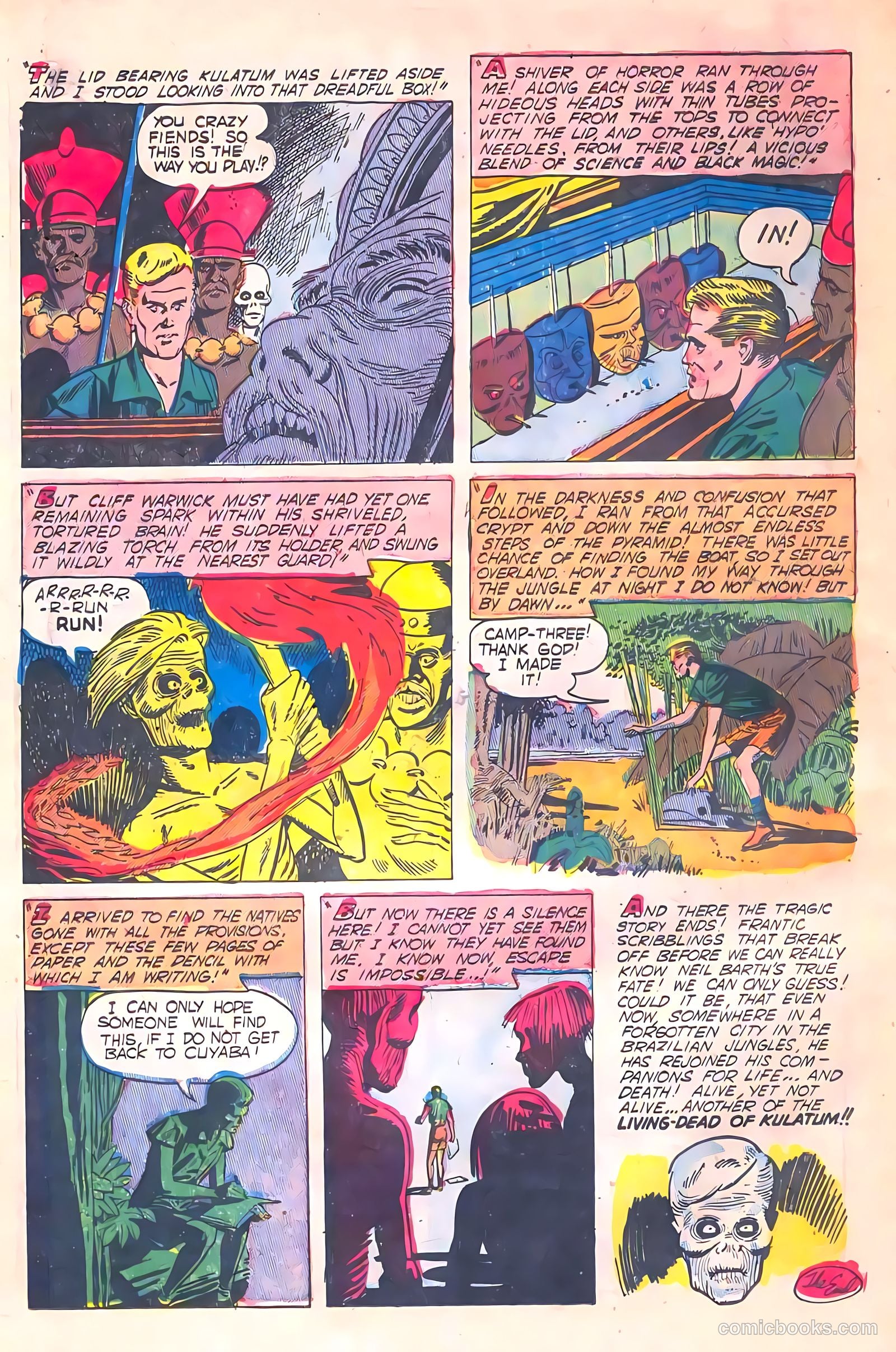 Adventures into Darkness #12 (1953) — page 14 of 36