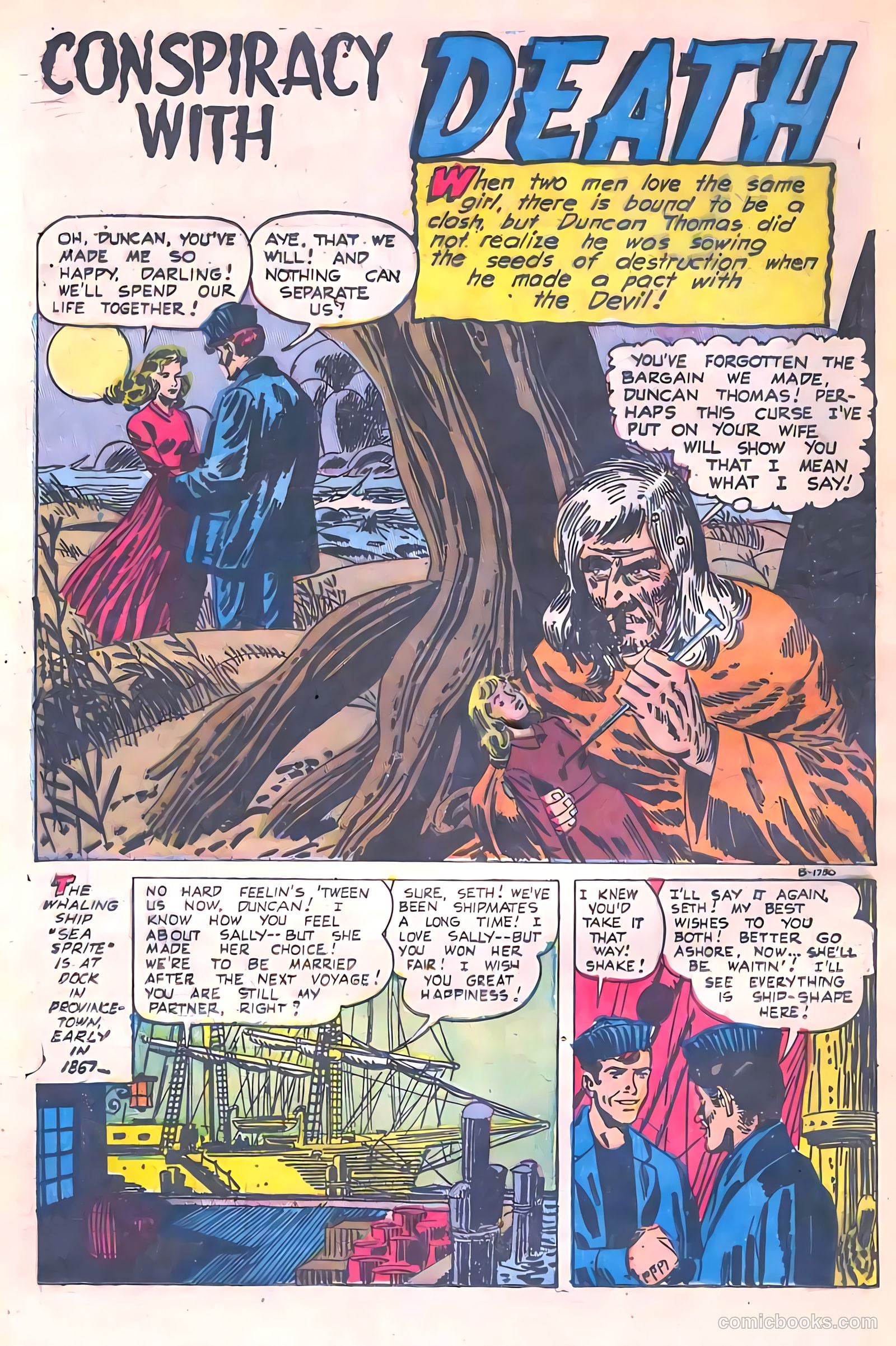 Adventures into Darkness #12 (1953) — page 16 of 36