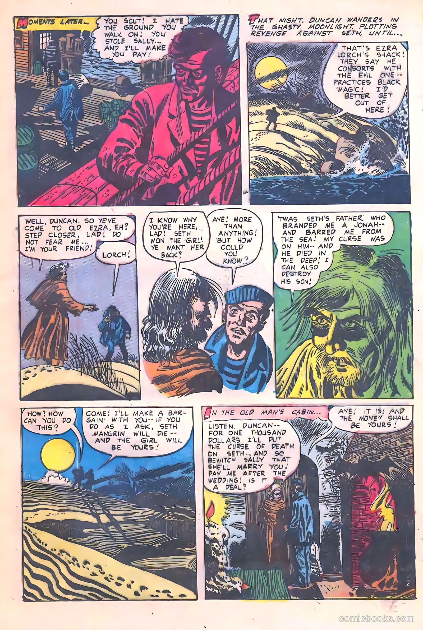 Adventures into Darkness #12 (1953) — page 17 of 36