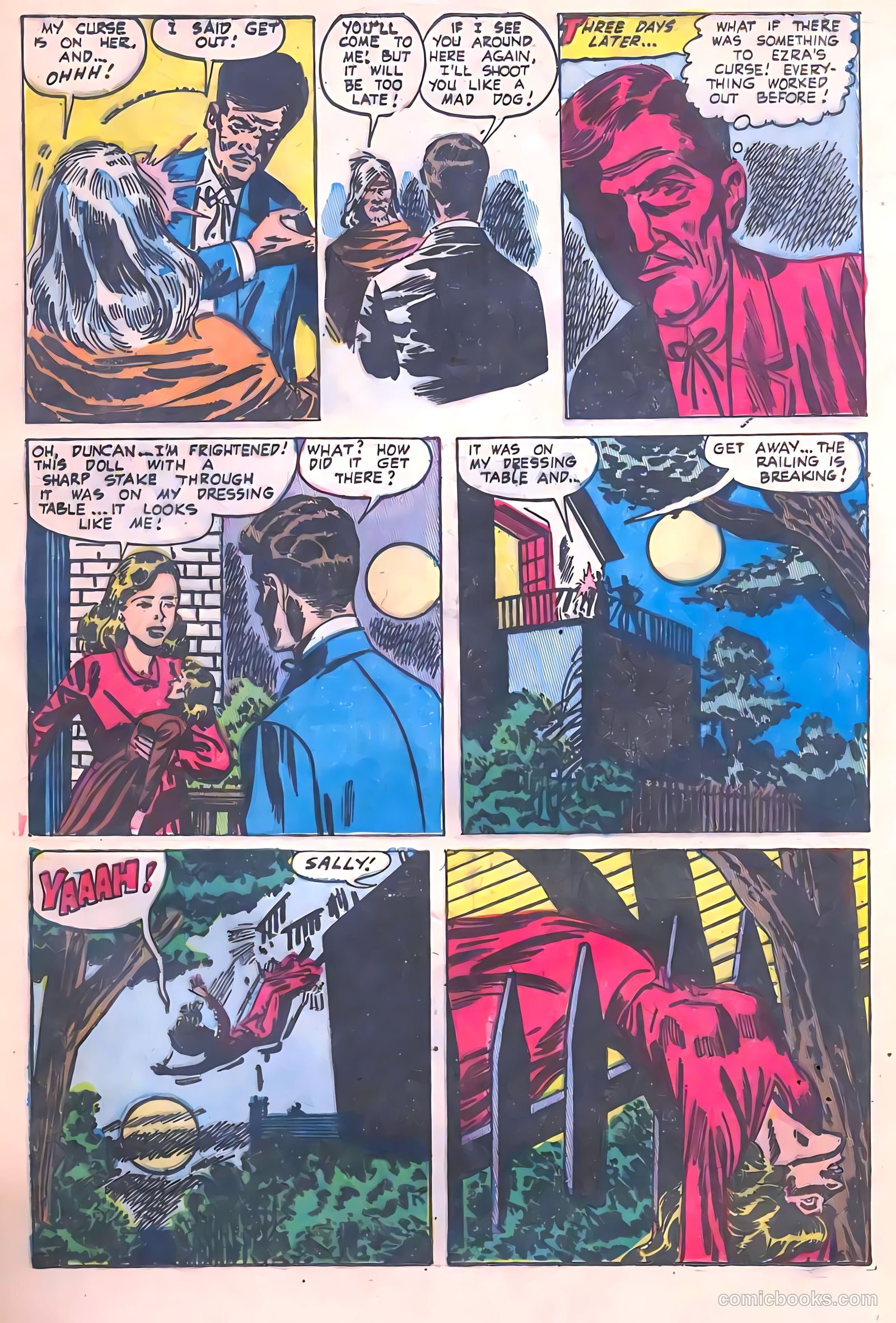 Adventures into Darkness #12 (1953) — page 21 of 36