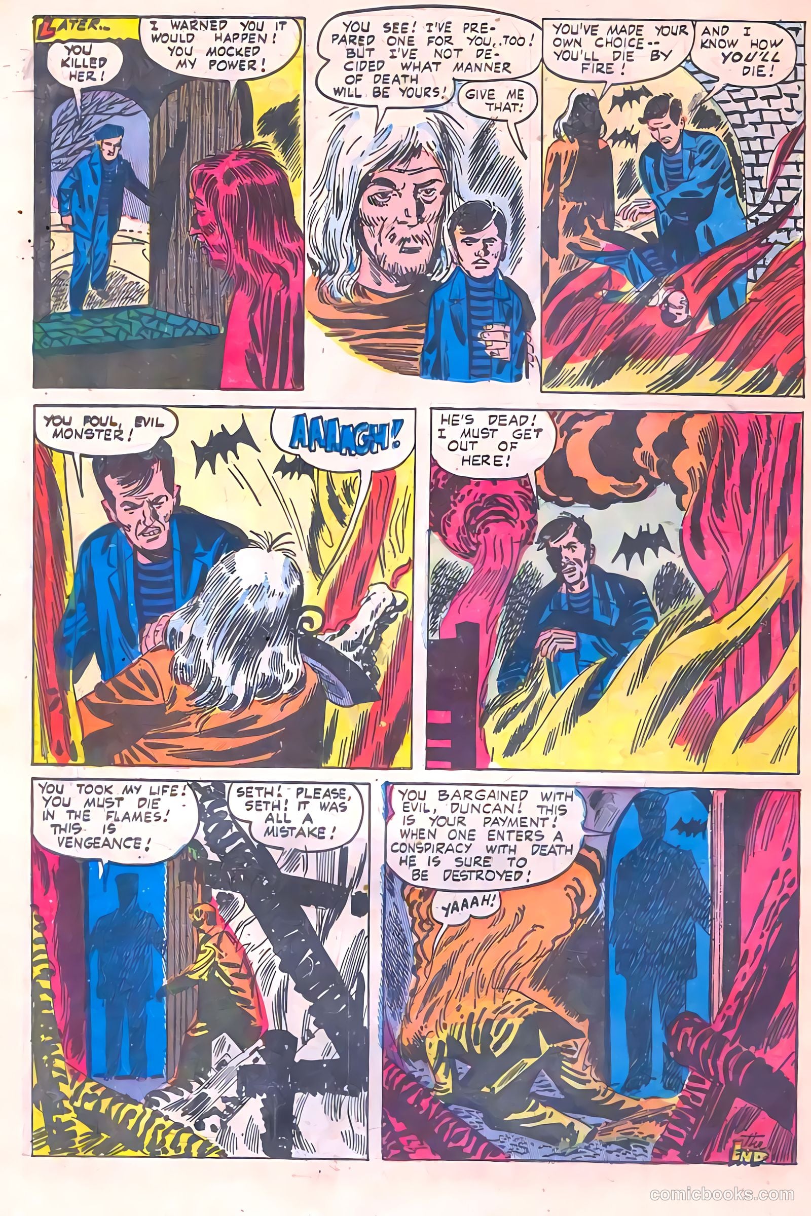 Adventures into Darkness #12 (1953) — page 22 of 36
