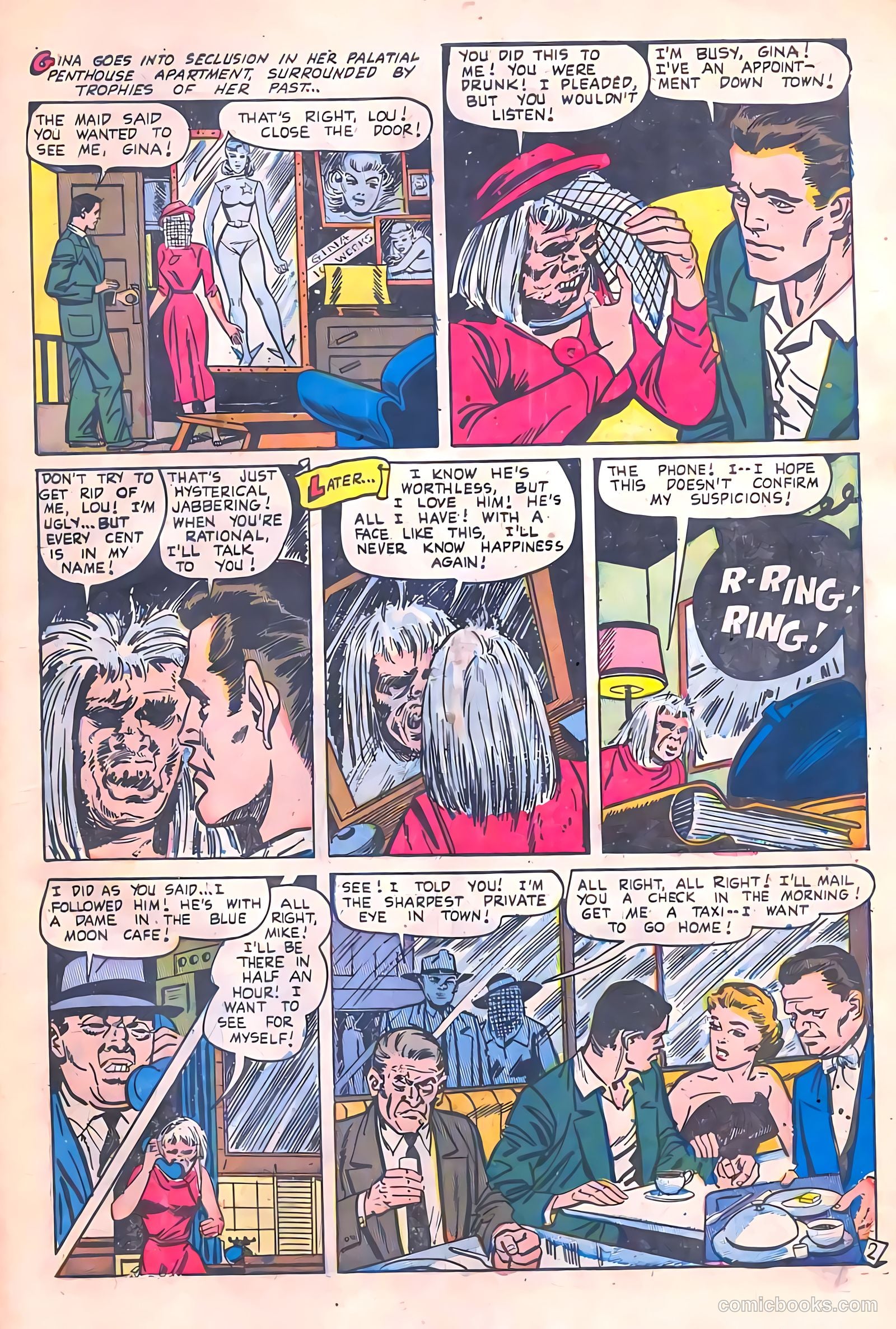 Adventures into Darkness #12 (1953) — page 27 of 36