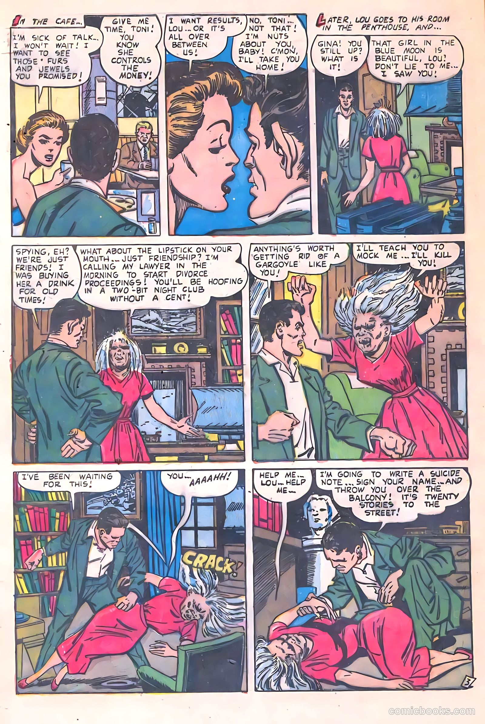 Adventures into Darkness #12 (1953) — page 28 of 36