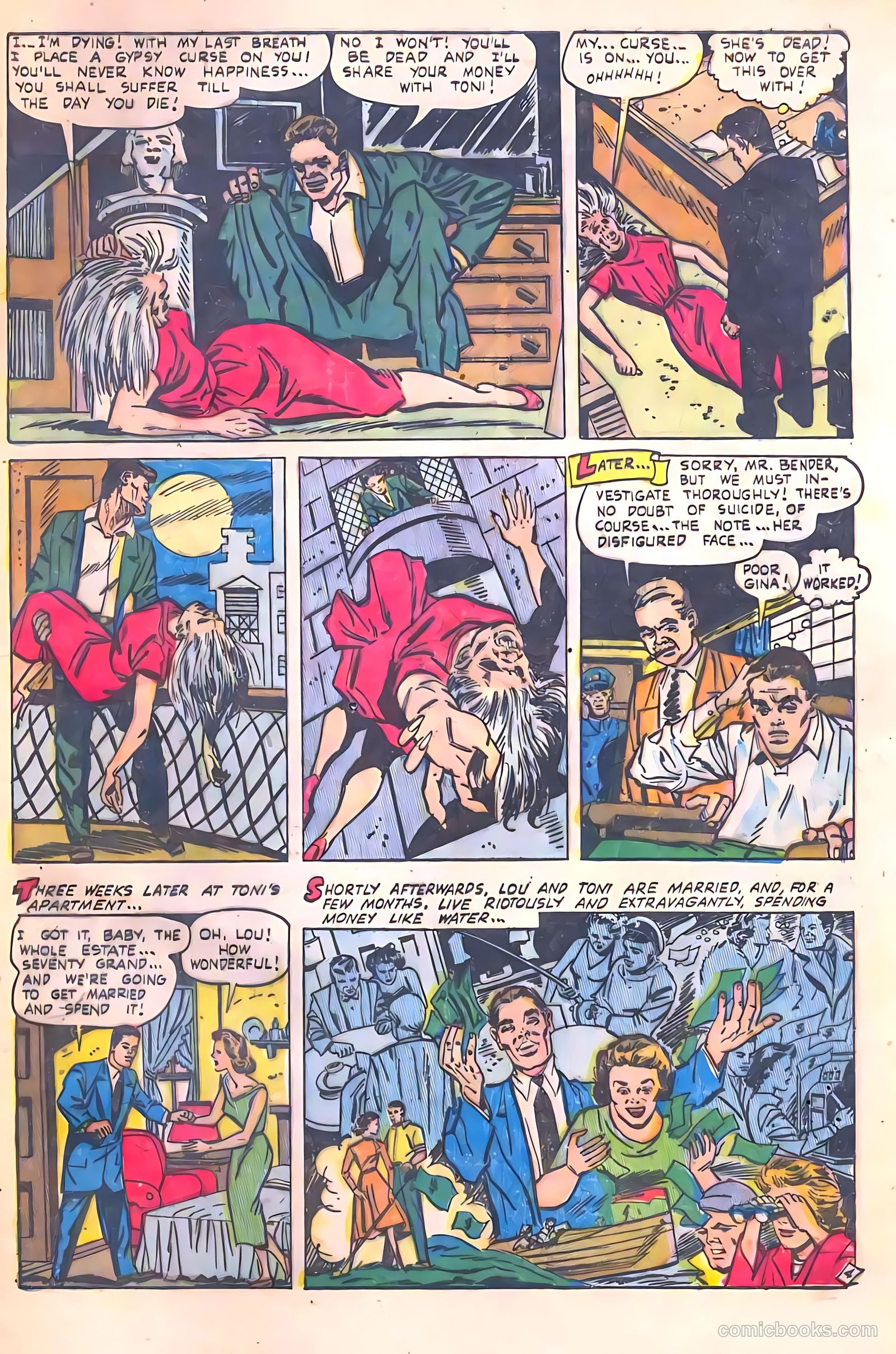 Adventures into Darkness #12 (1953) — page 29 of 36