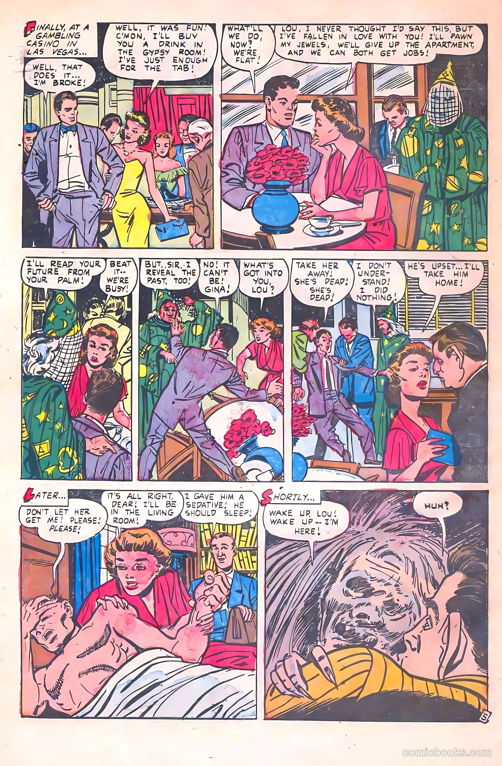 Adventures into Darkness #12 (1953) — page 30 of 36