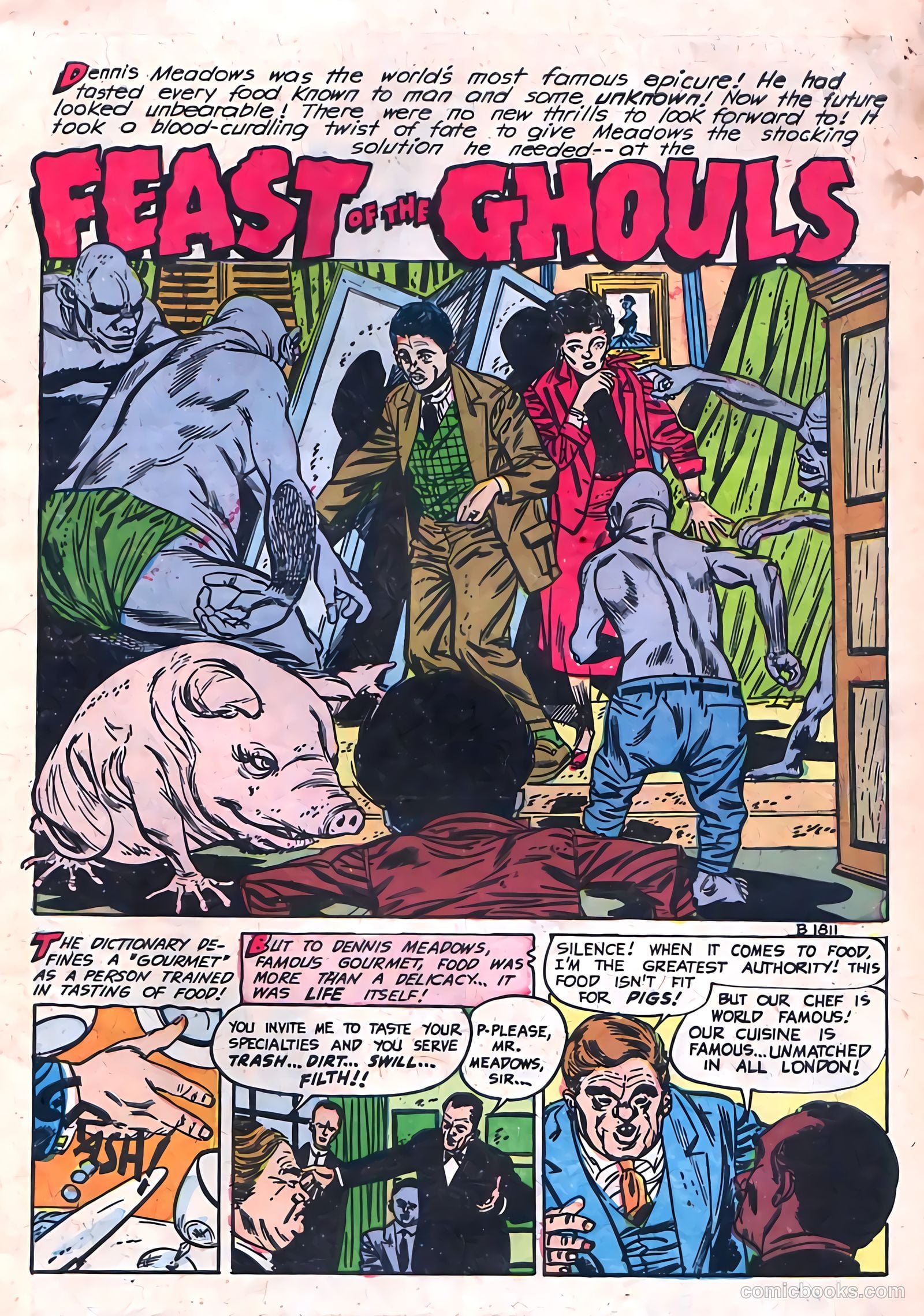 Adventures into Darkness #13 (1954) — page 3 of 36