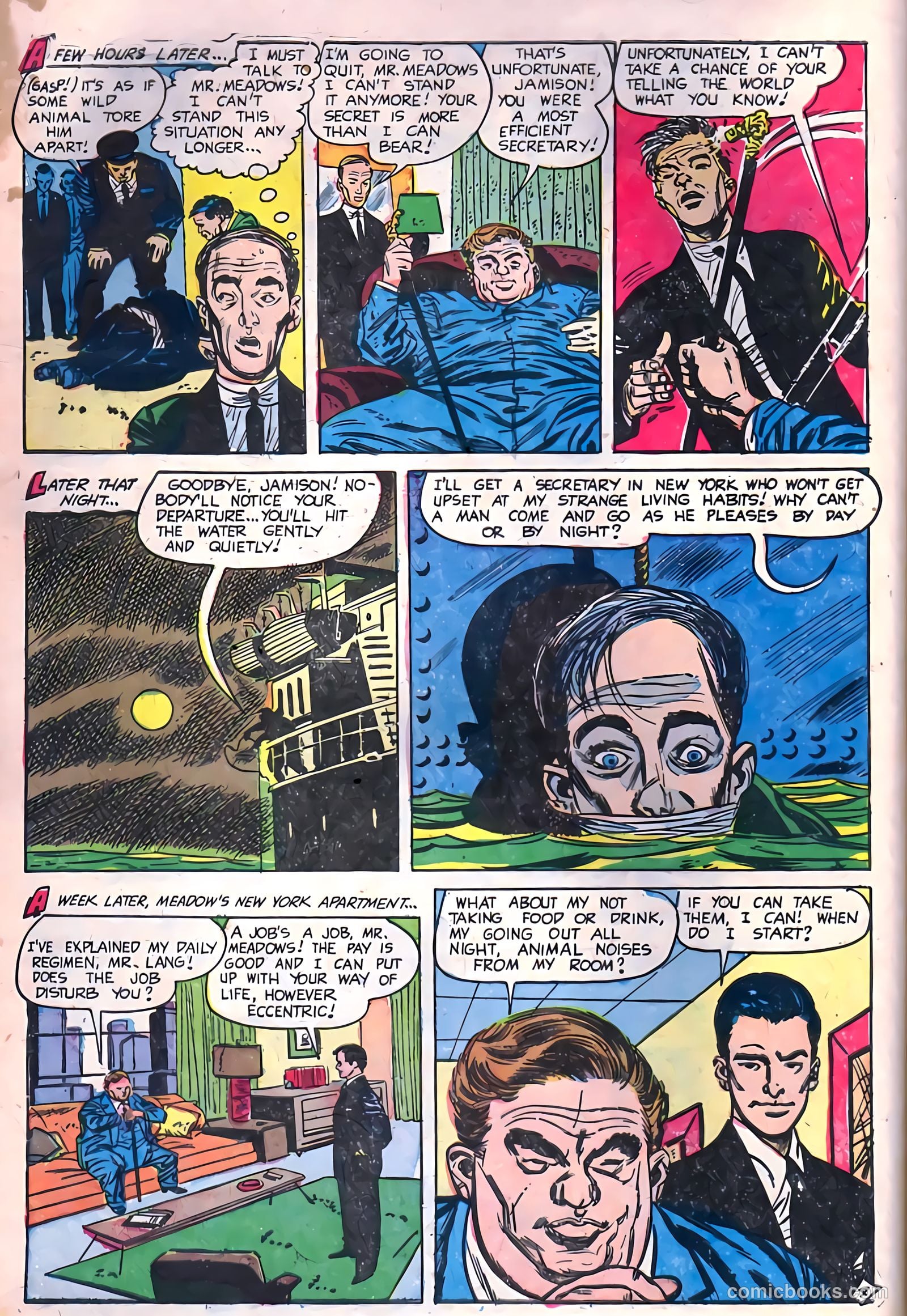 Adventures into Darkness #13 (1954) — page 6 of 36