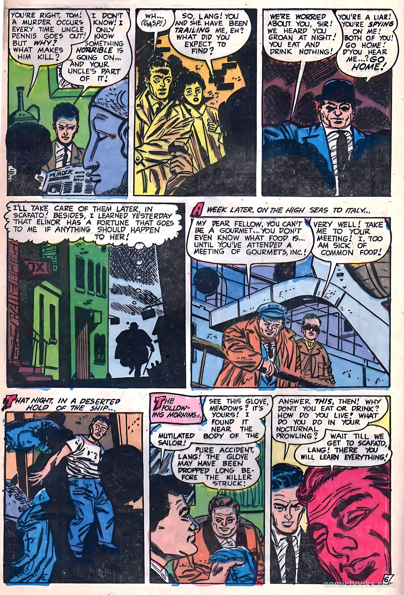 Adventures into Darkness #13 (1954) — page 8 of 36