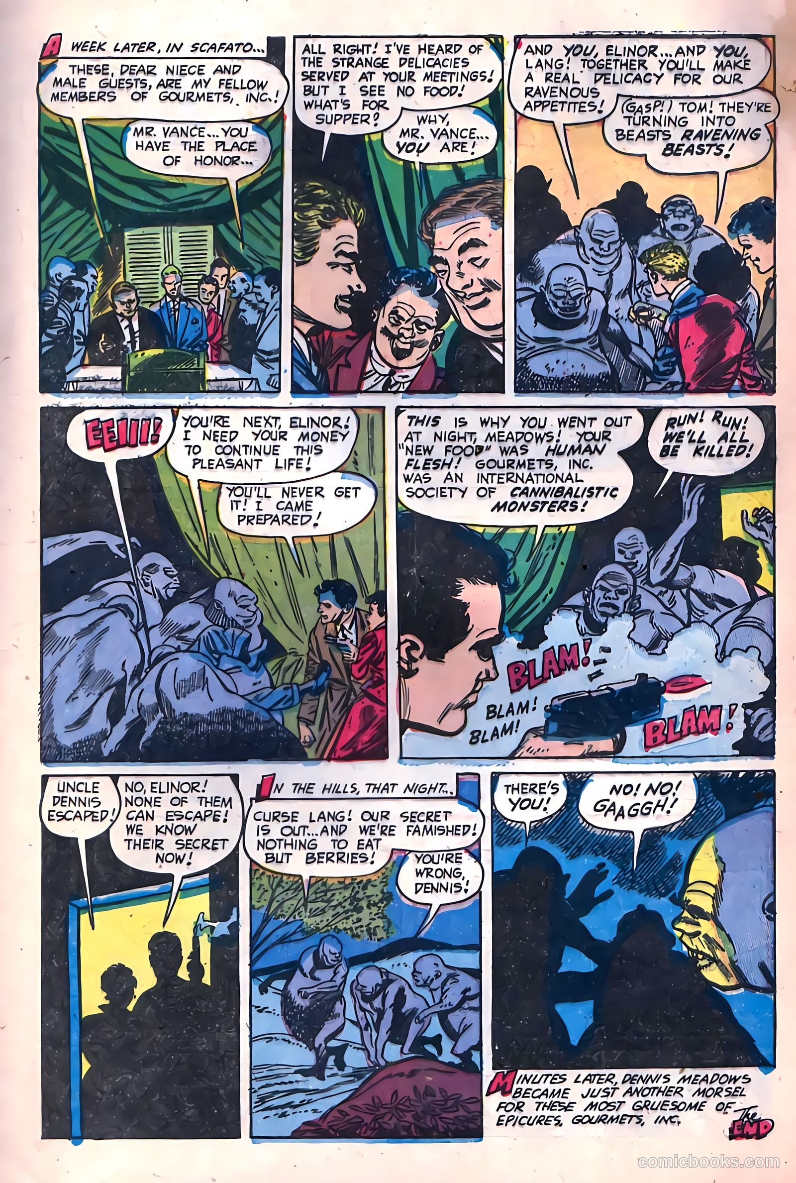 Adventures into Darkness #13 (1954) — page 9 of 36