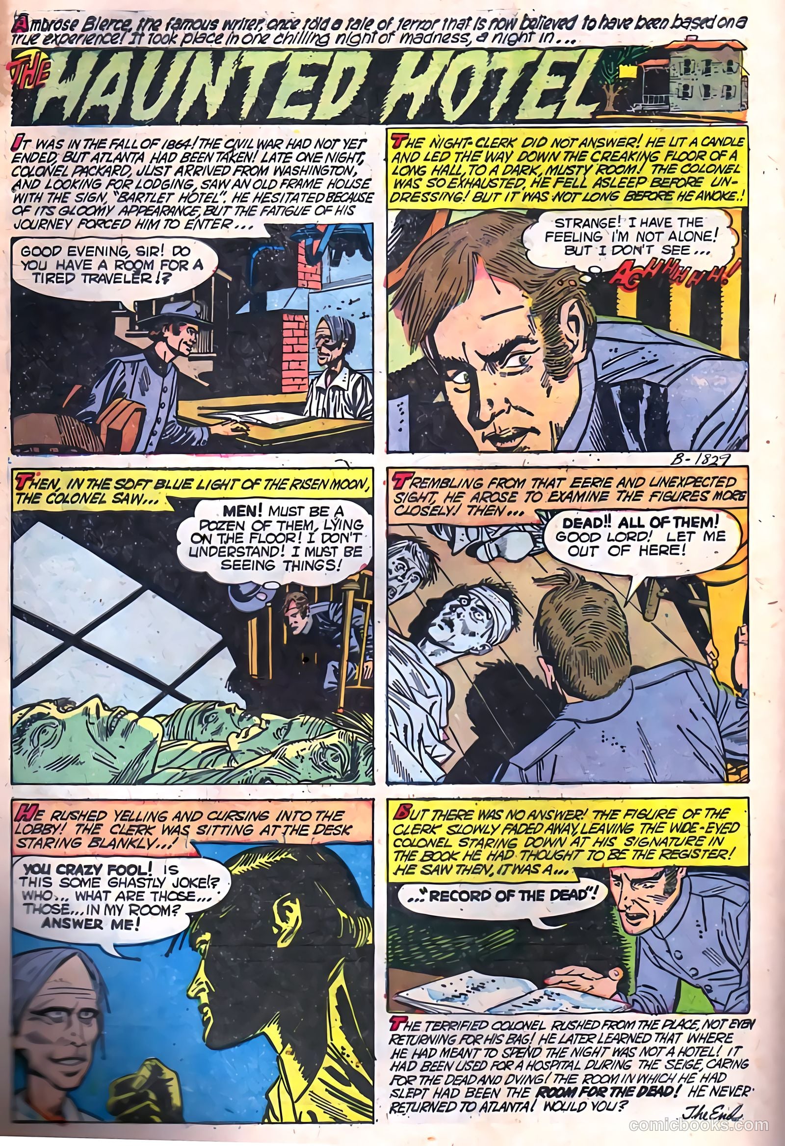 Adventures into Darkness #13 (1954) — page 10 of 36