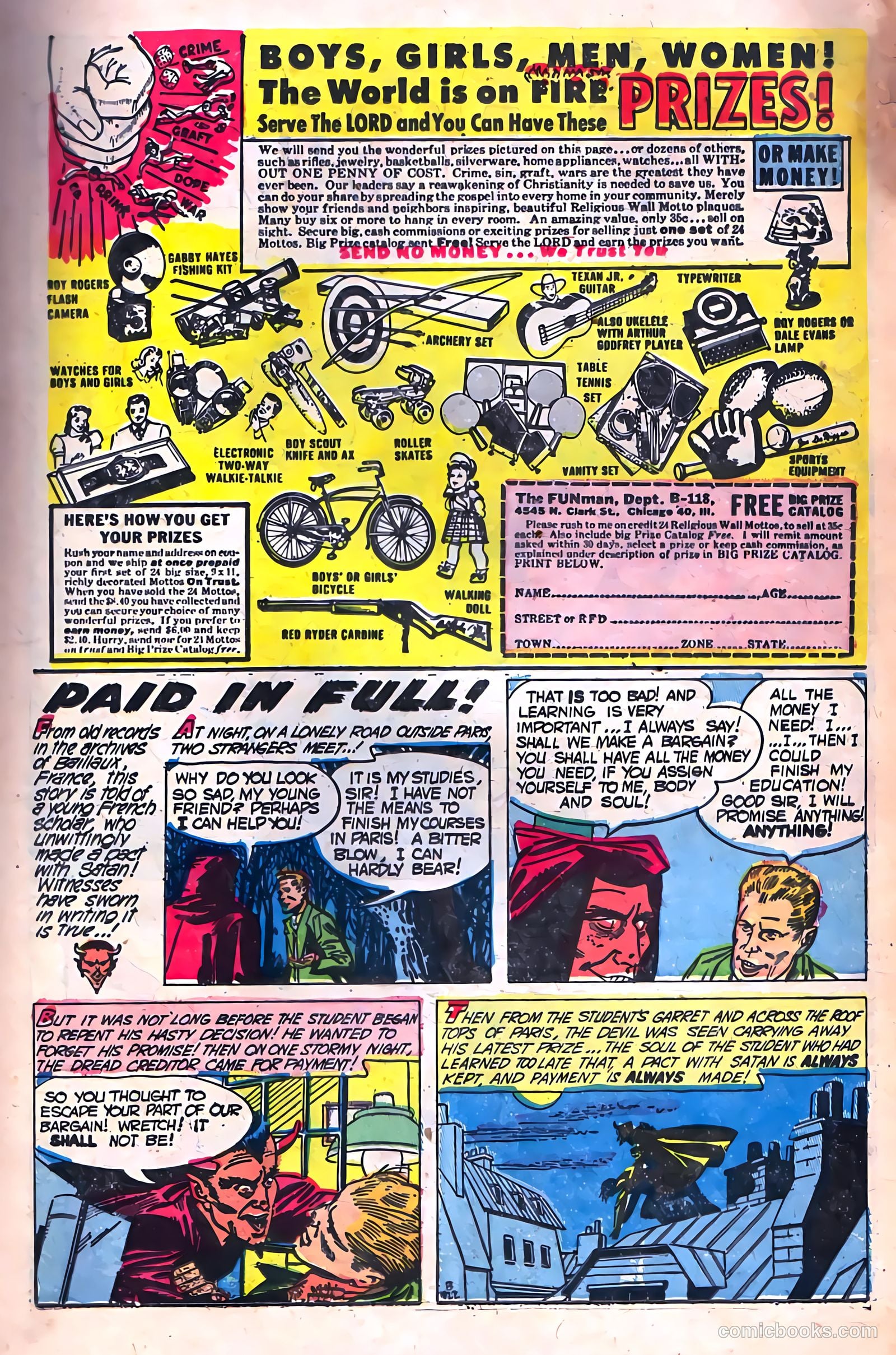 Adventures into Darkness #13 (1954) — page 11 of 36