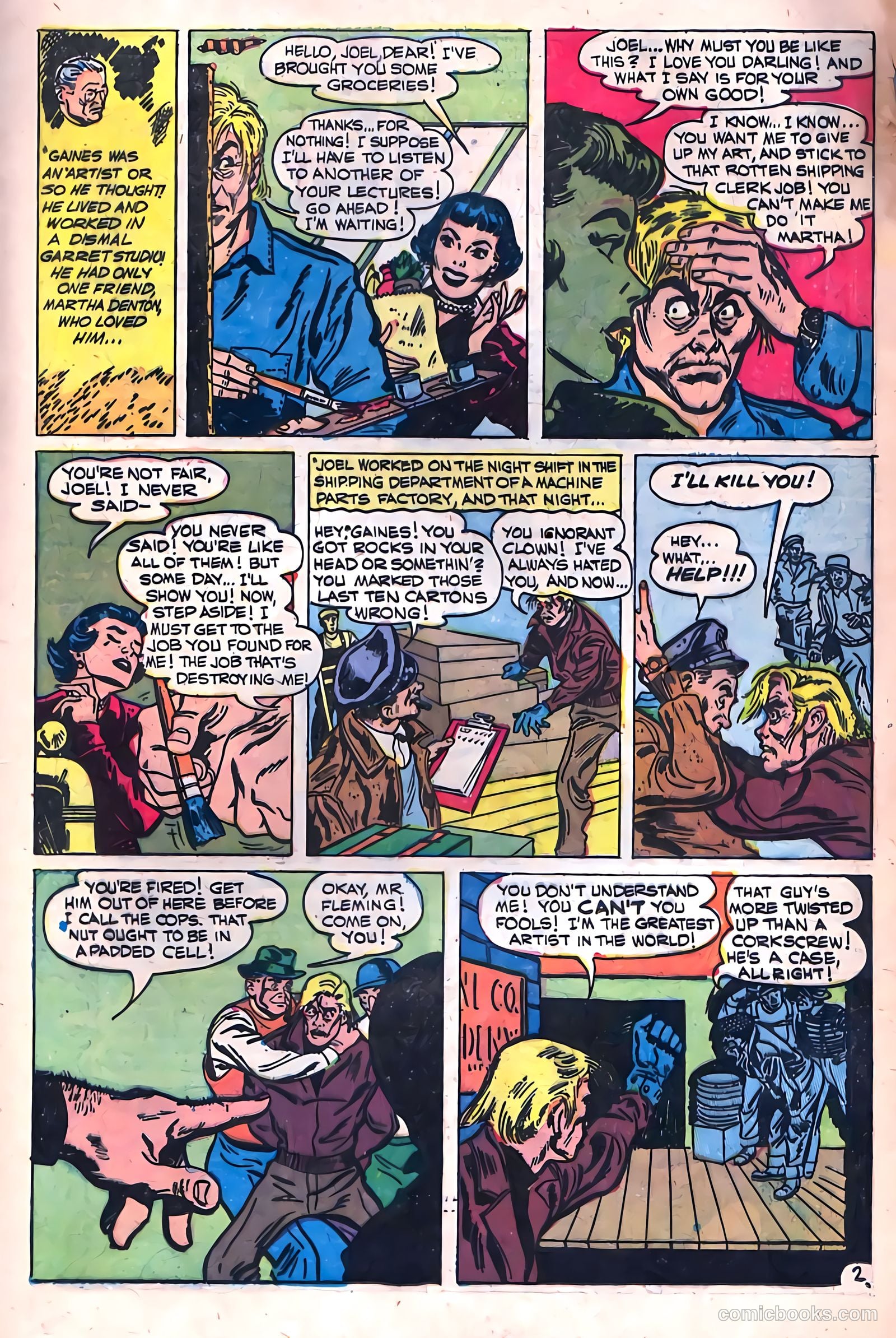 Adventures into Darkness #13 (1954) — page 13 of 36