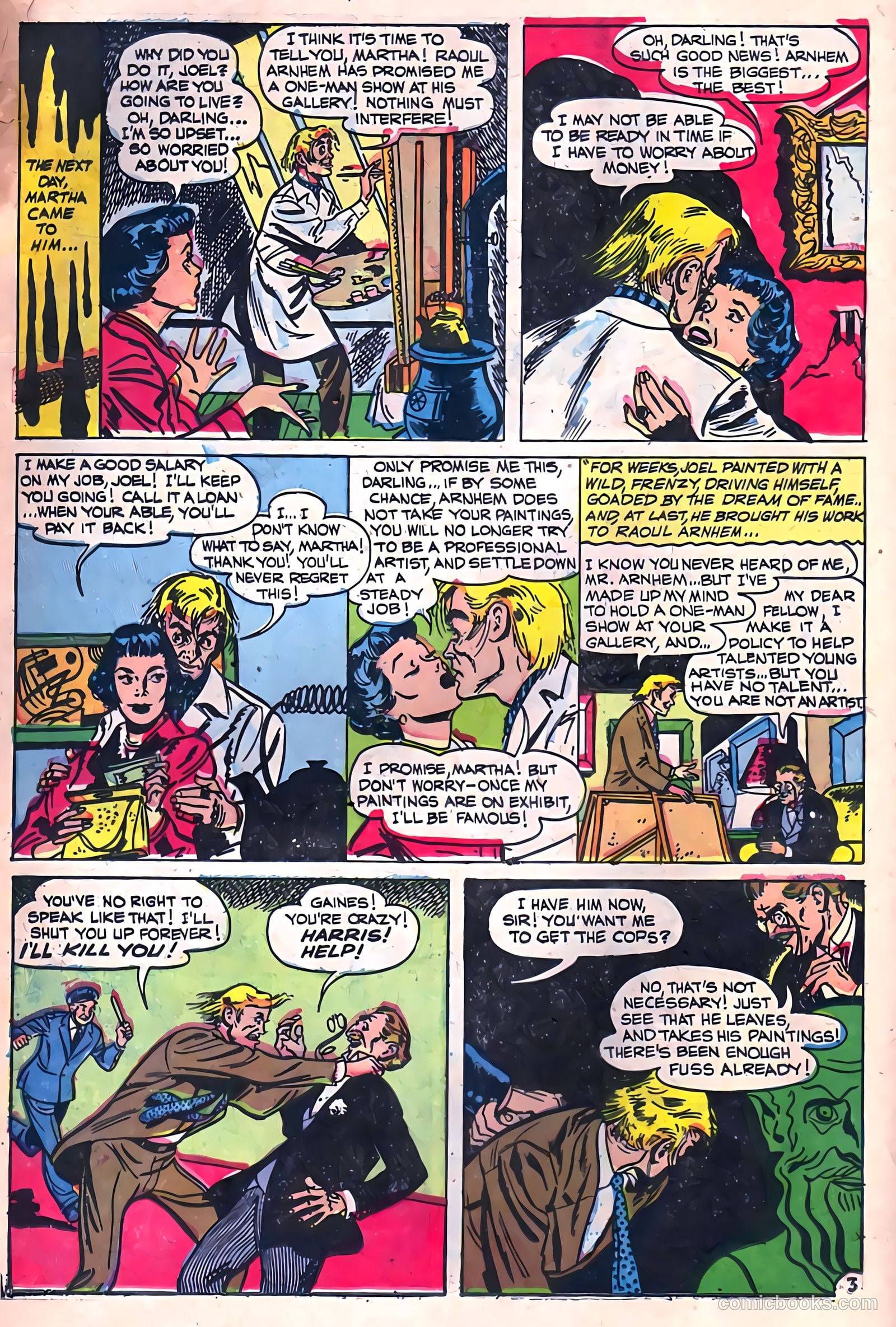 Adventures into Darkness #13 (1954) — page 14 of 36