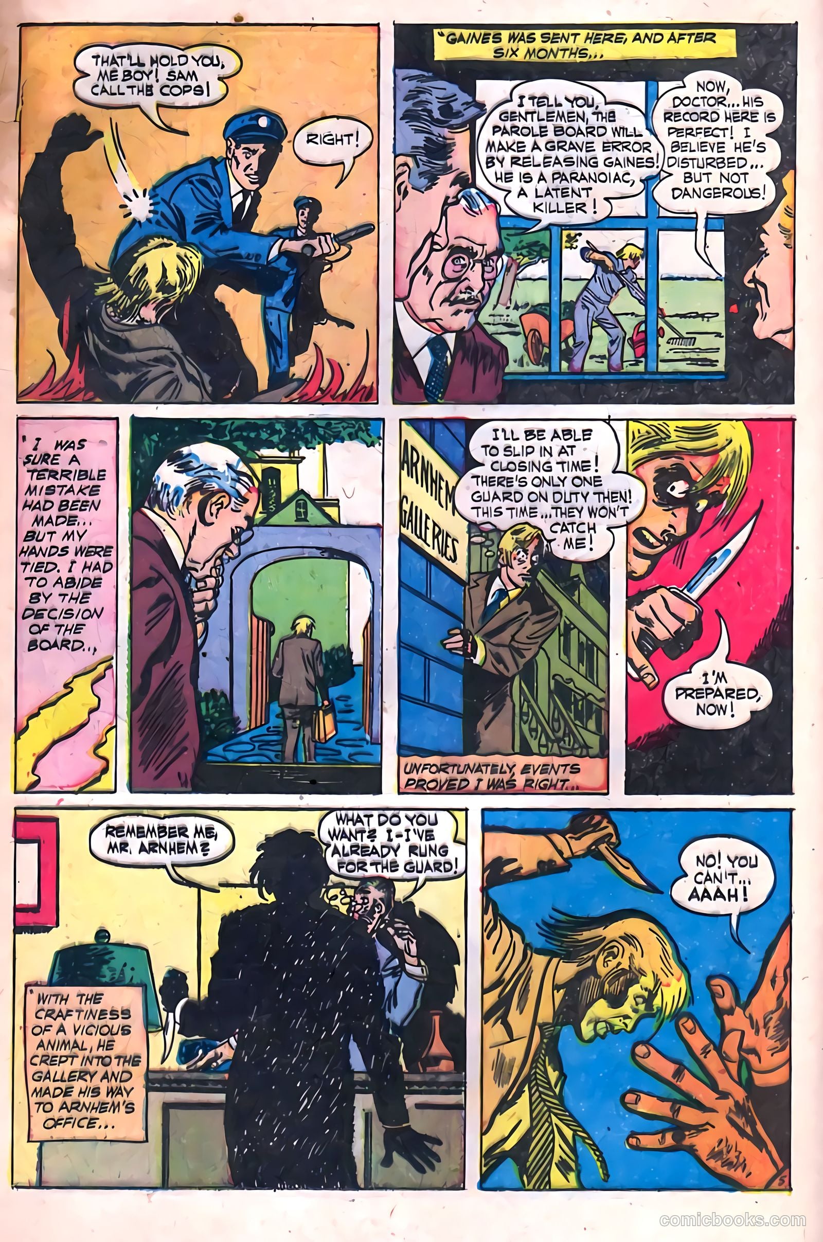 Adventures into Darkness #13 (1954) — page 16 of 36