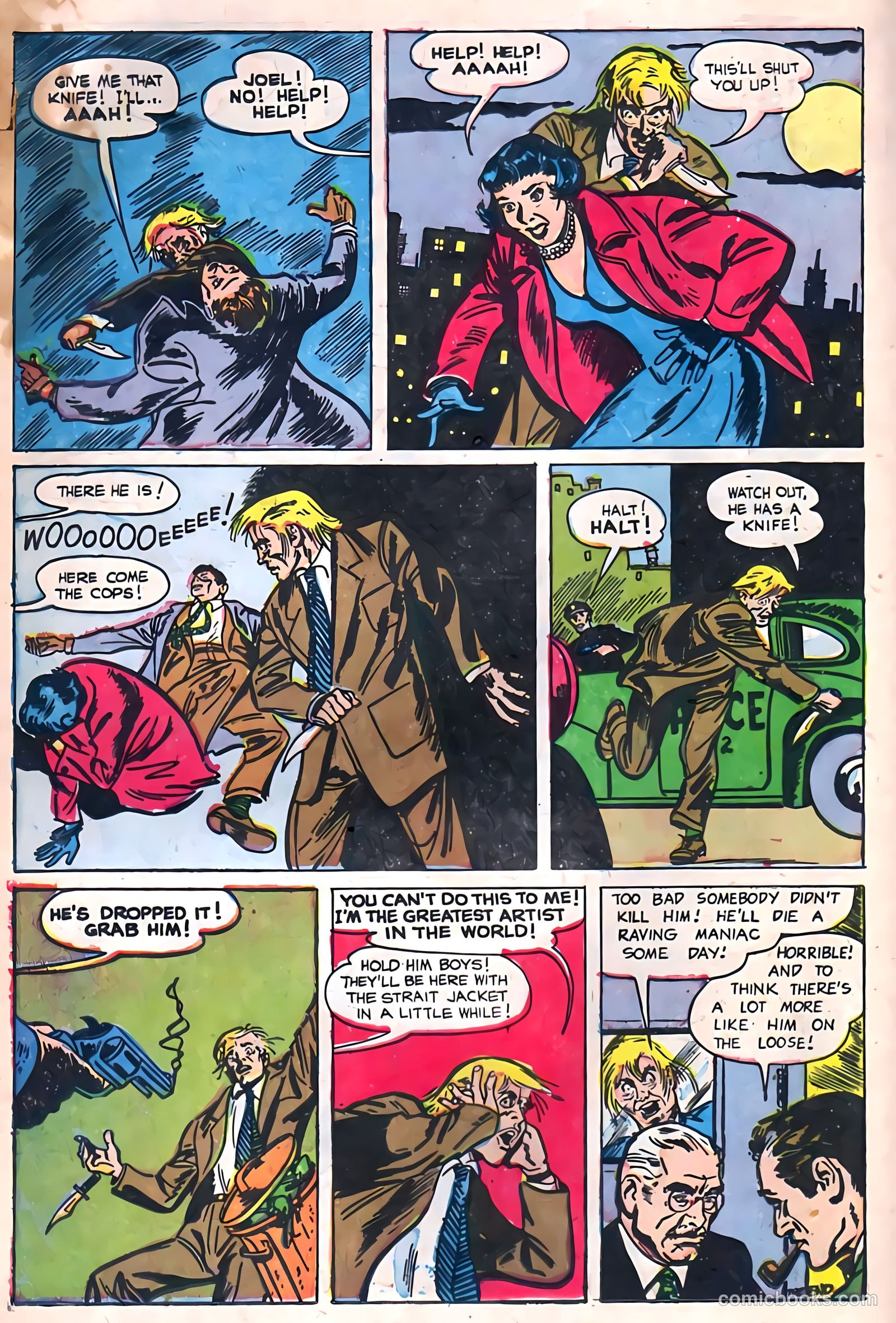 Adventures into Darkness #13 (1954) — page 18 of 36