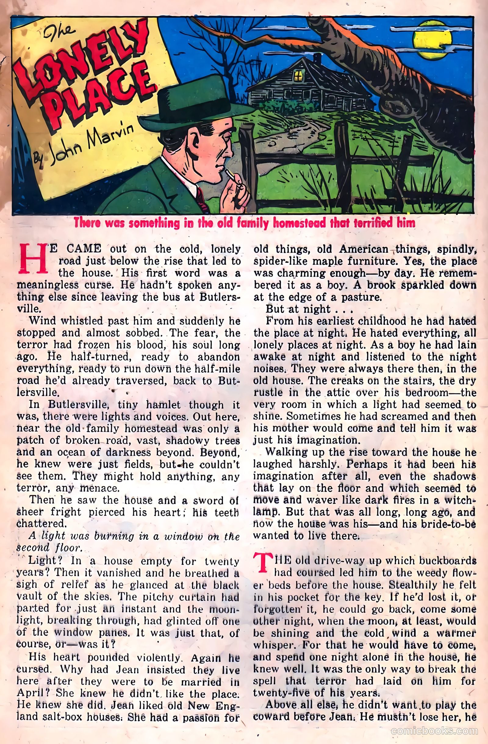 Adventures into Darkness #13 (1954) — page 20 of 36