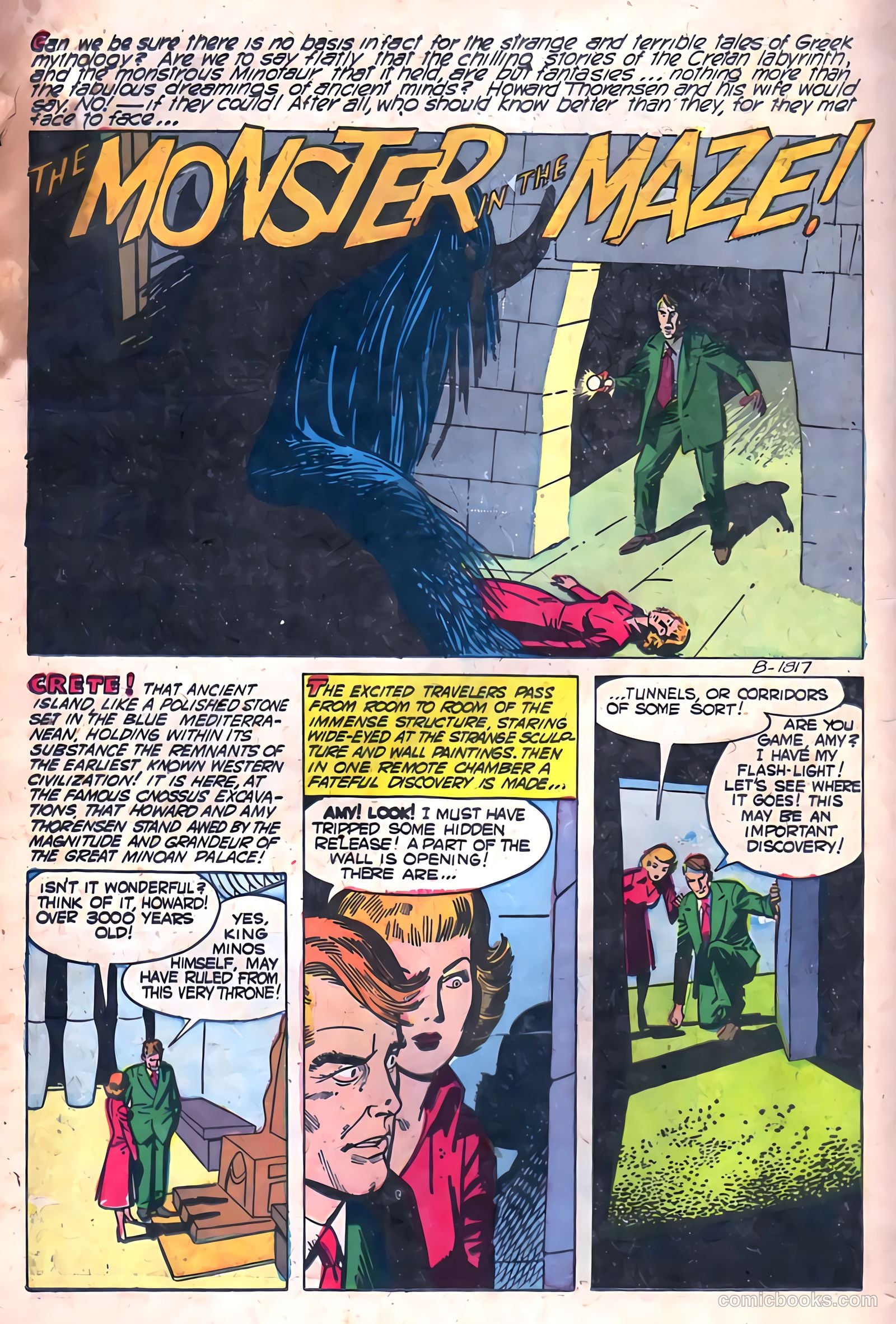 Adventures into Darkness #13 (1954) — page 22 of 36