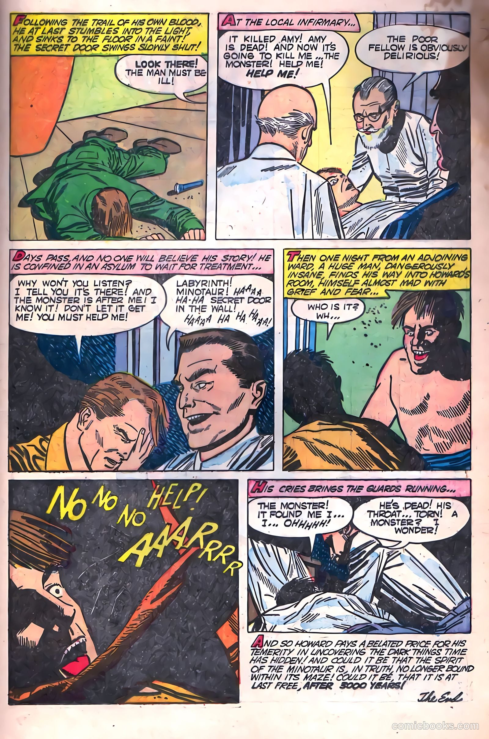 Adventures into Darkness #13 (1954) — page 25 of 36
