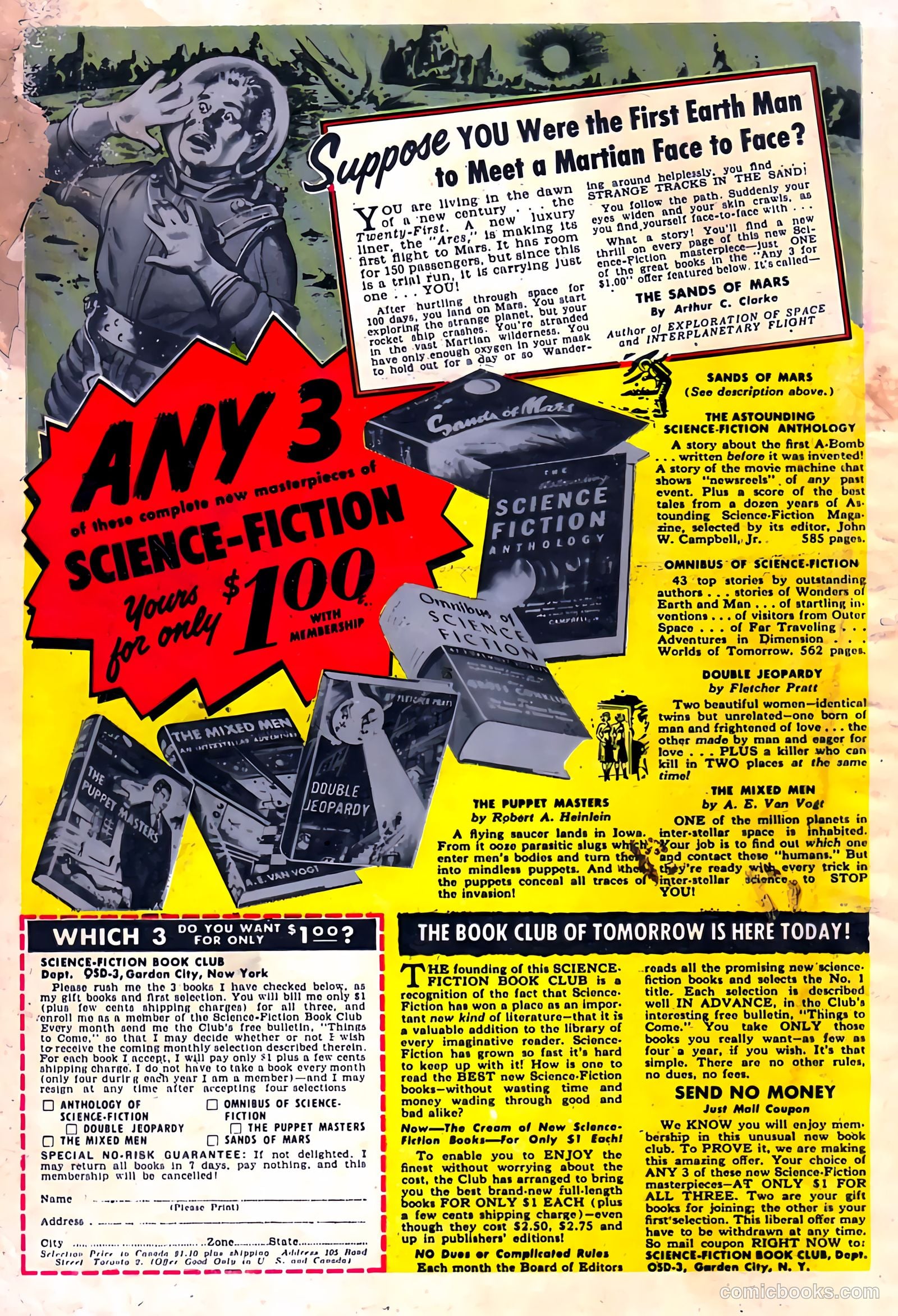 Adventures into Darkness #13 (1954) — page 36 of 36
