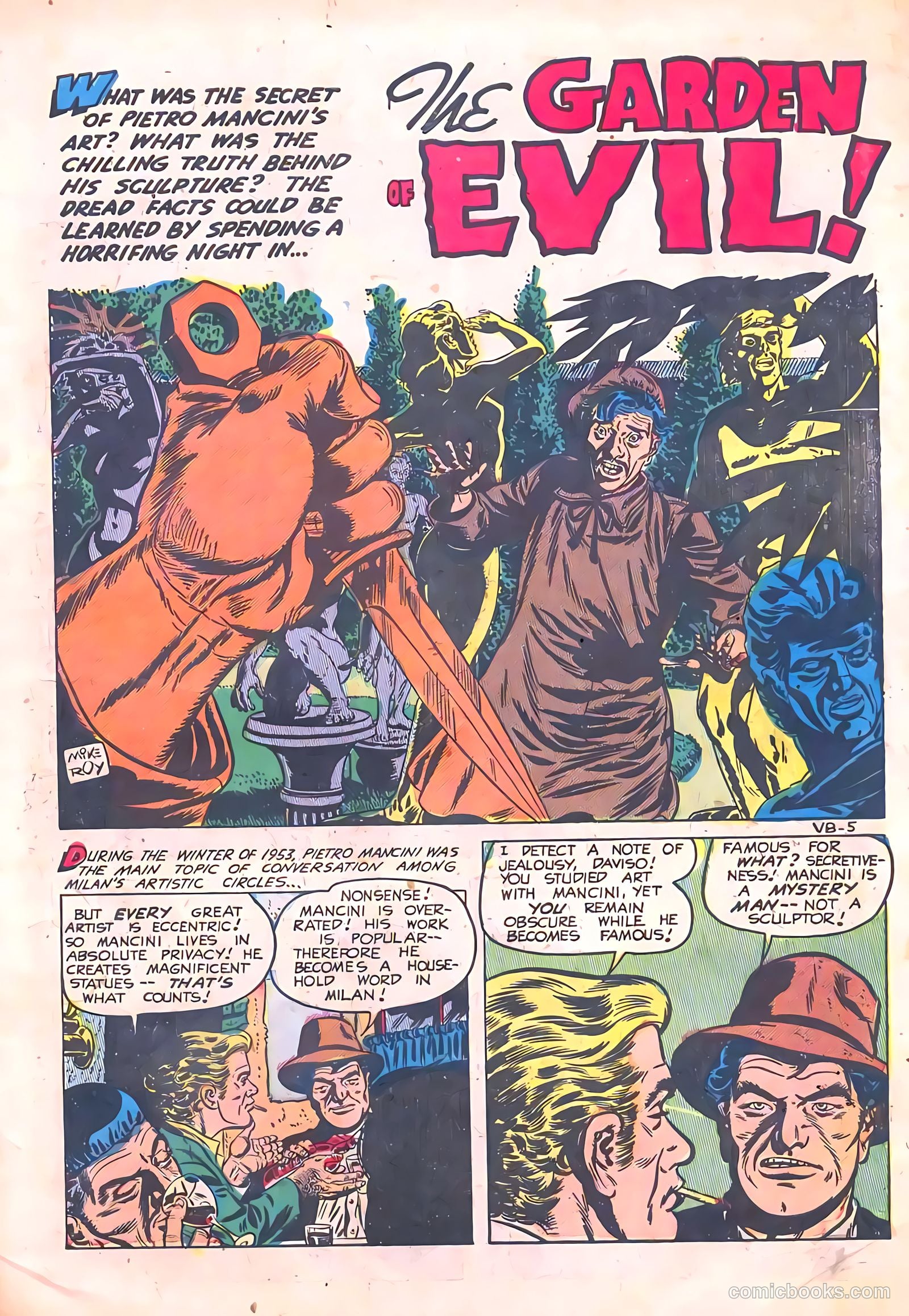 Adventures into Darkness #14 (1954) — page 3 of 36