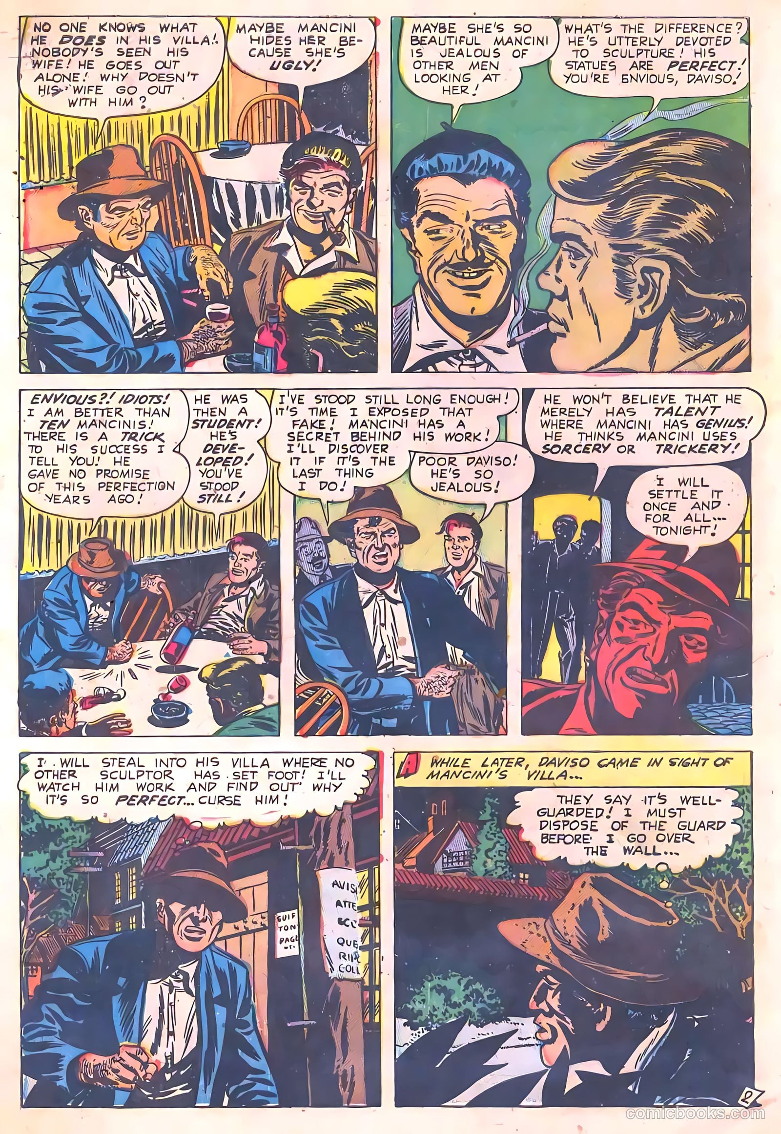 Adventures into Darkness #14 (1954) — page 4 of 36