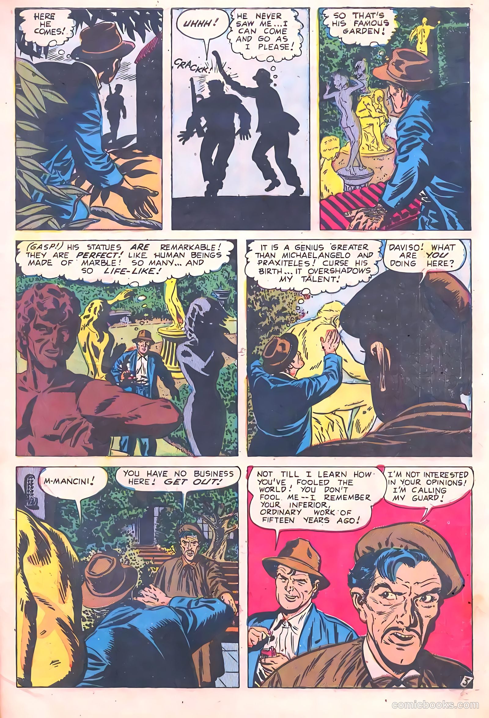 Adventures into Darkness #14 (1954) — page 5 of 36