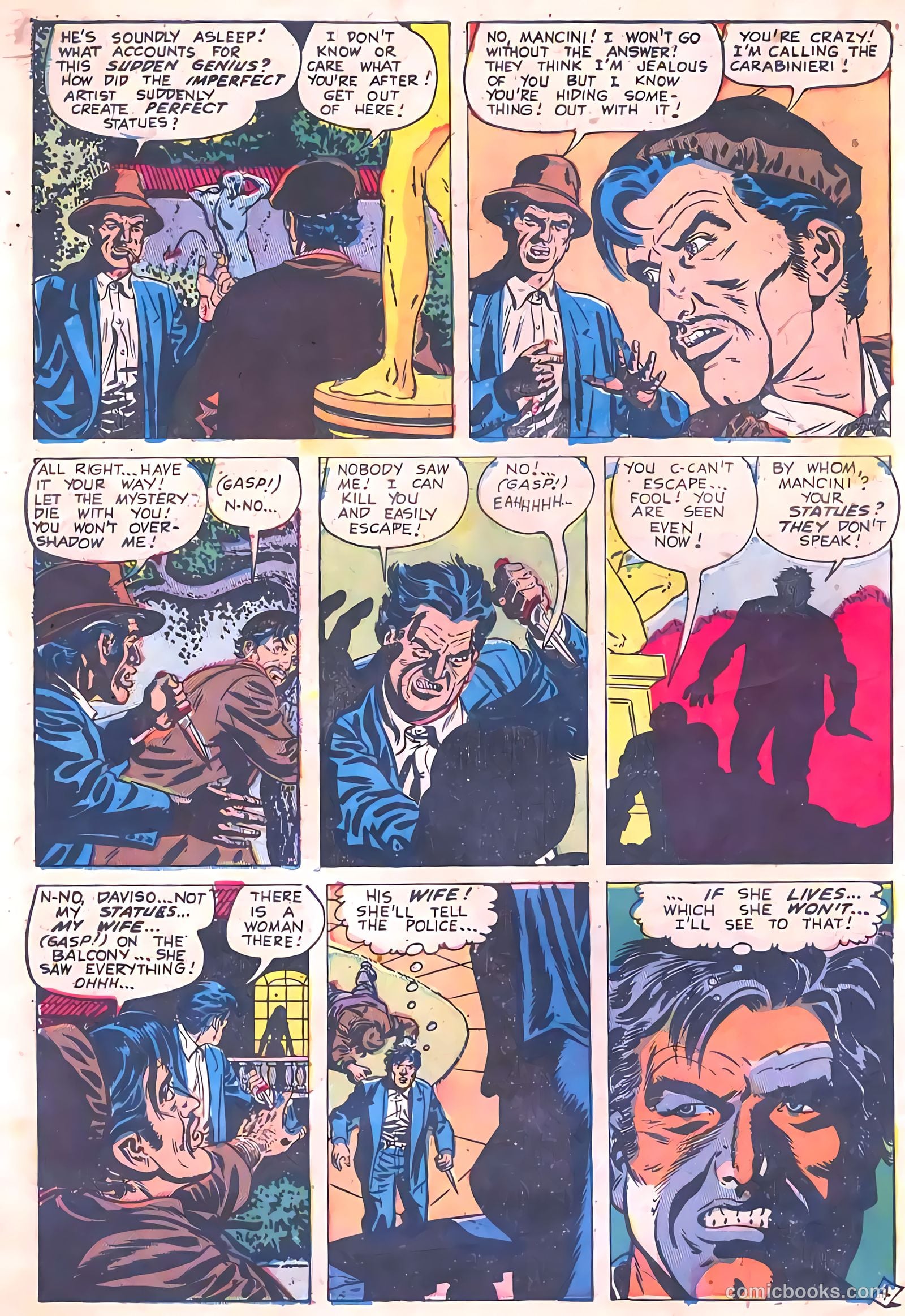 Adventures into Darkness #14 (1954) — page 6 of 36