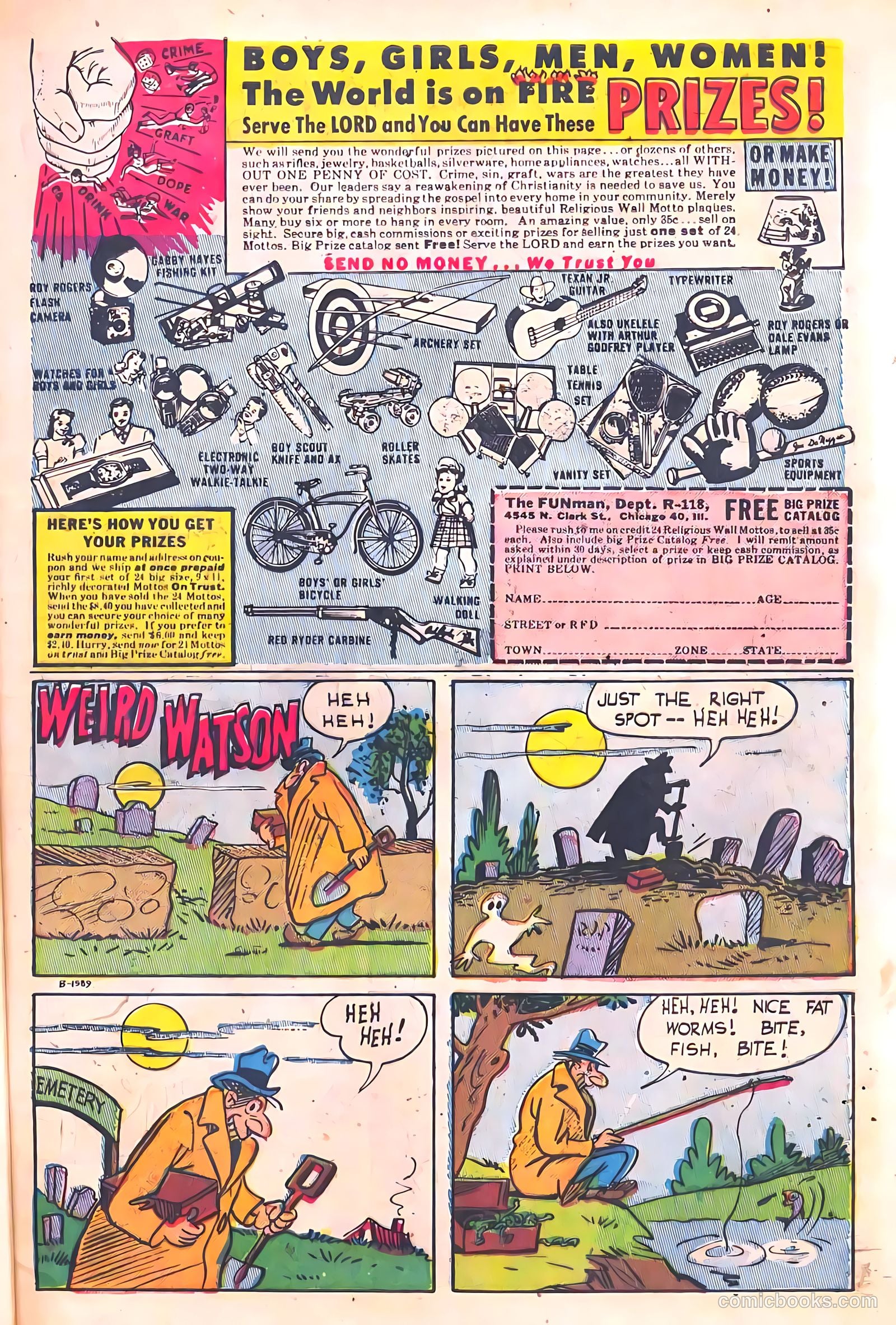 Adventures into Darkness #14 (1954) — page 9 of 36