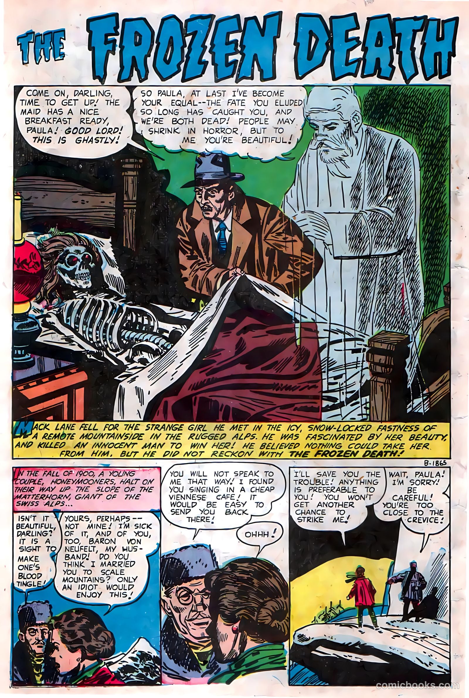 Adventures into Darkness #14 (1954) — page 18 of 36