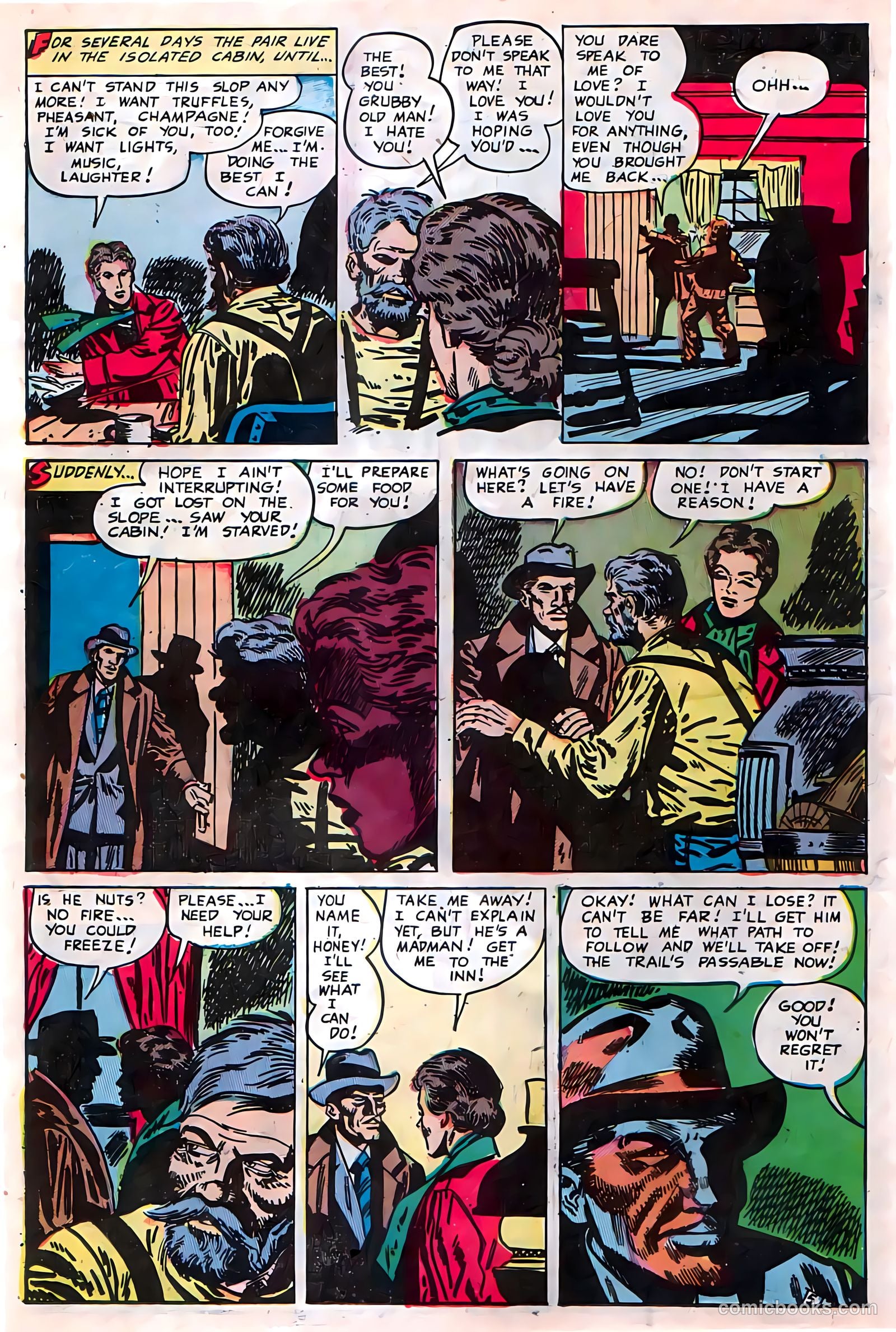 Adventures into Darkness #14 (1954) — page 22 of 36